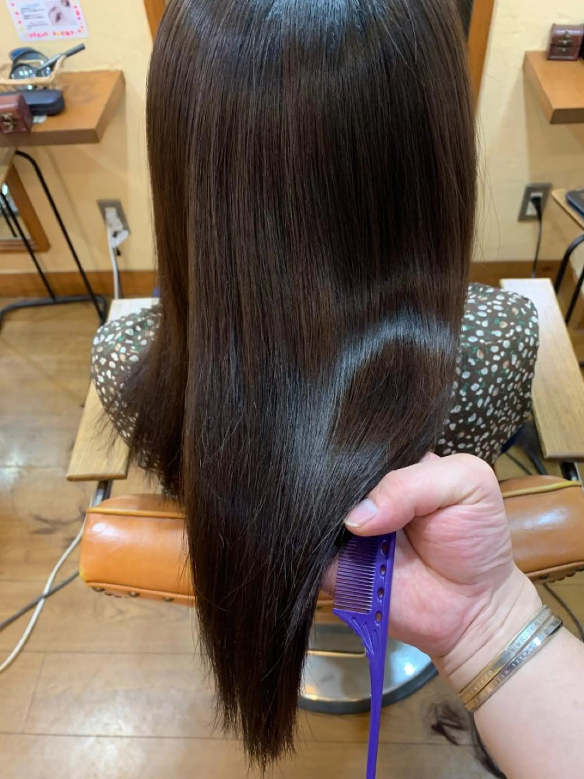 ロング パーマ 縮毛矯正 清光 泰之のヘアスタイル