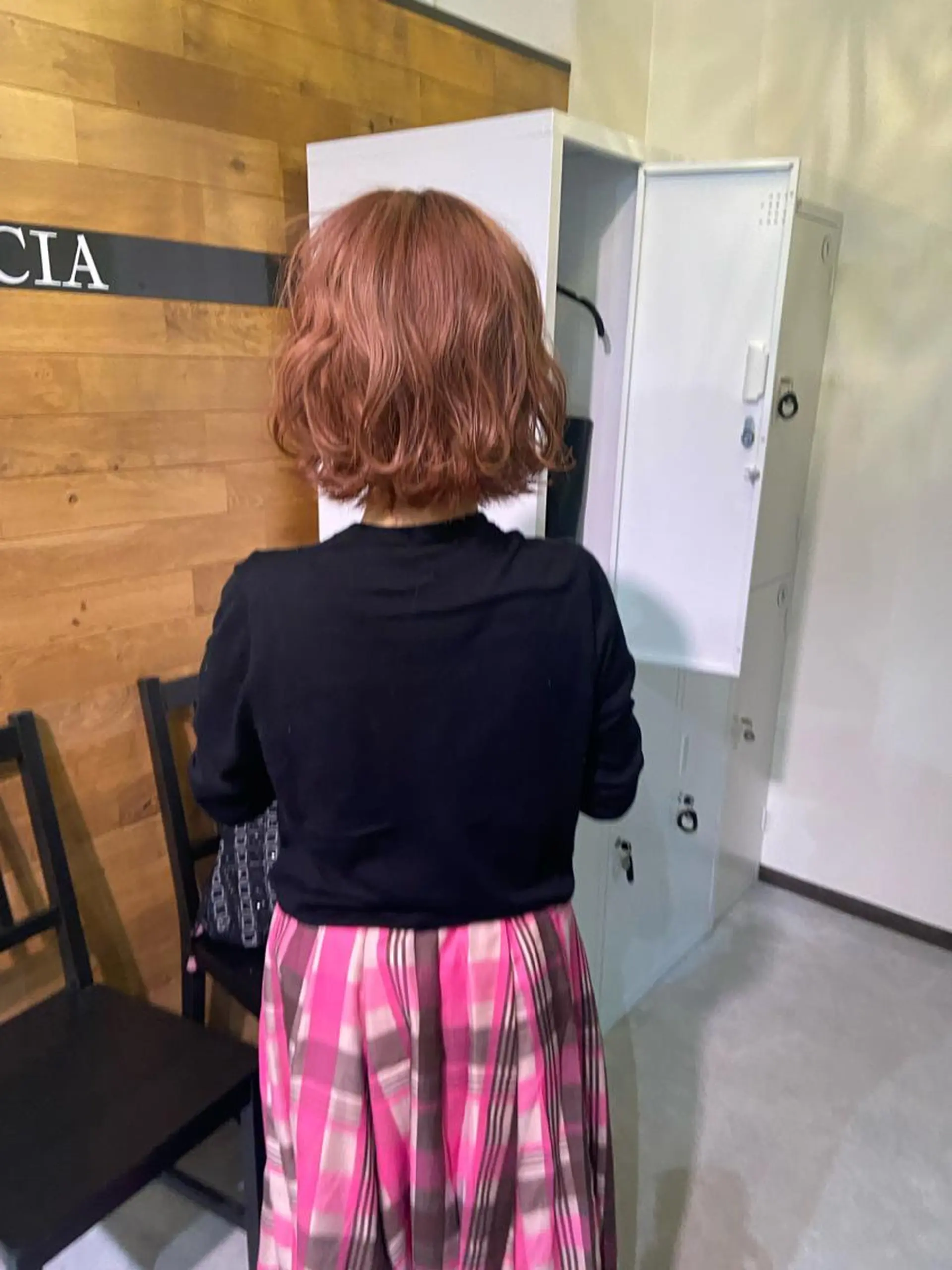 ミディアム カラー カット ヘアカラー トリートメント 田中 あやなのヘアスタイル