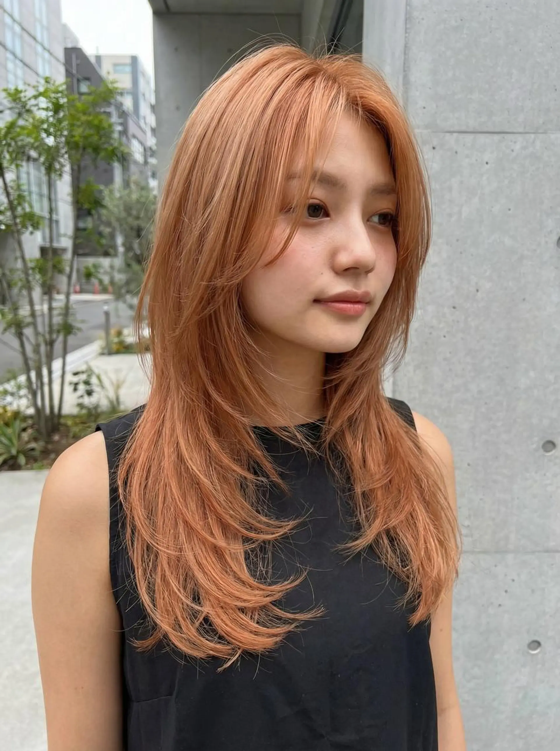 ロング レイヤー/顔周り🌈 韓国特化 ヒトミ☁️のヘアスタイル