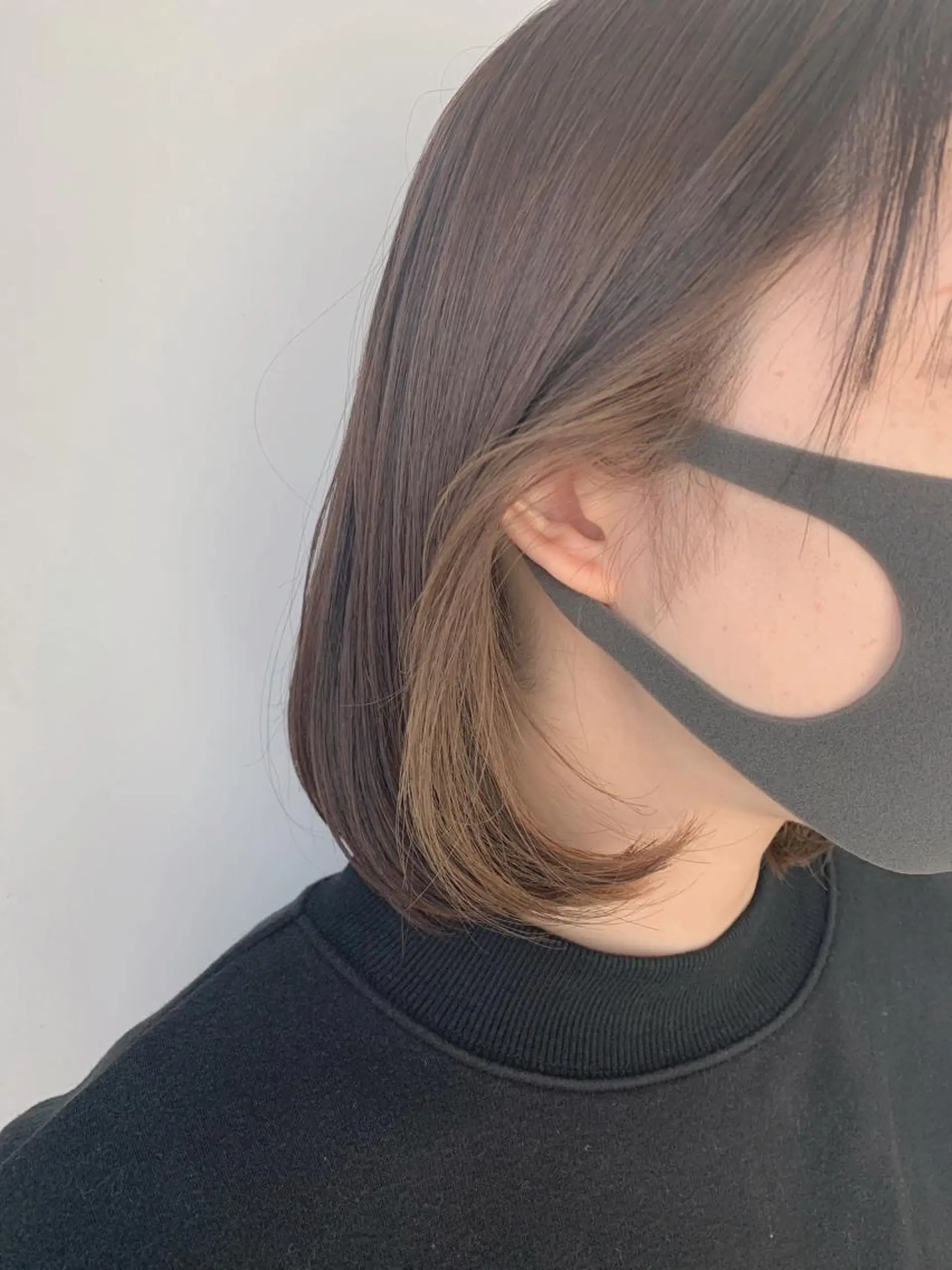 ミディアム MIA 菅原のヘアスタイル