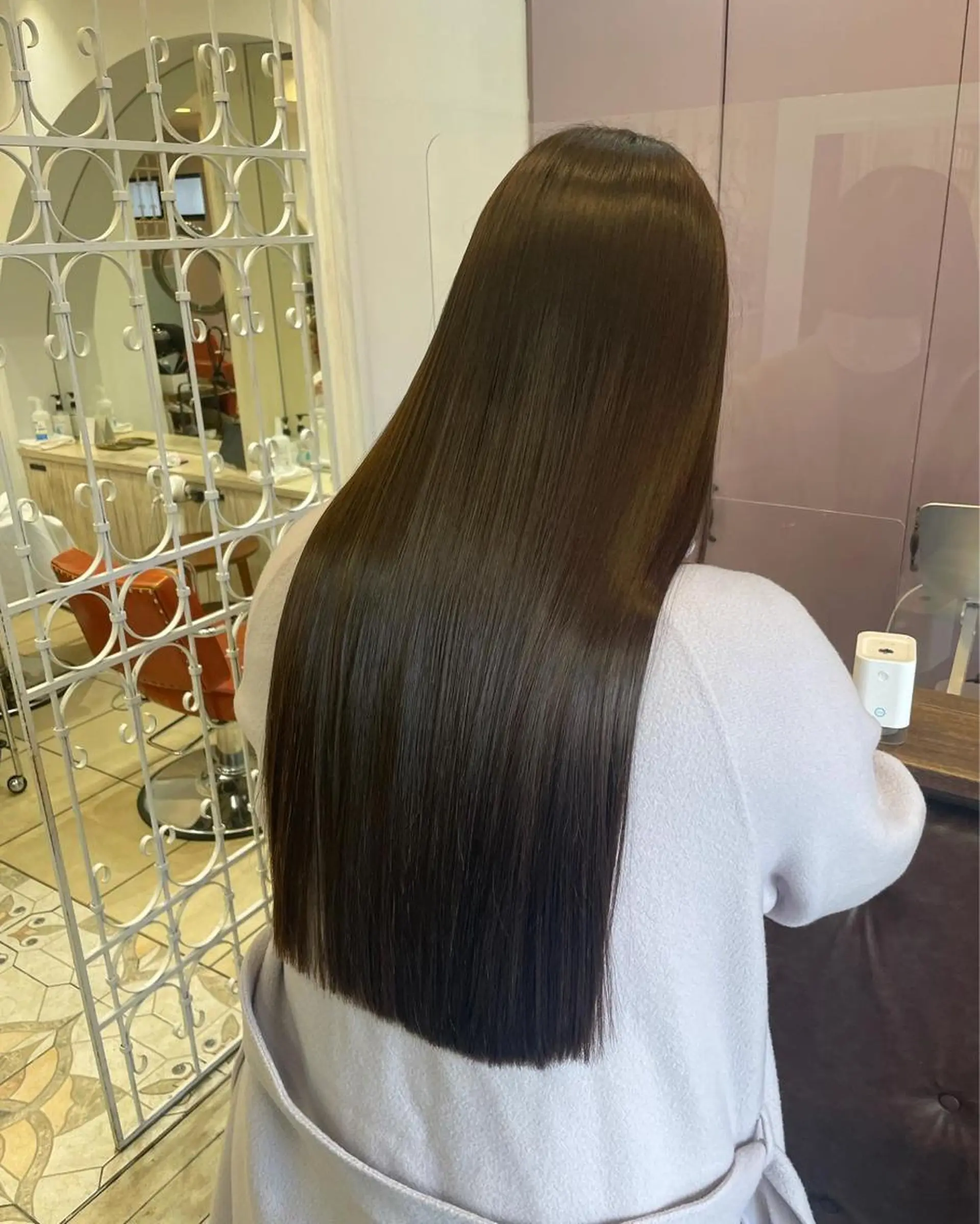 ロング ロング ウルフ/レイヤー /パーマ　ナユタのヘアスタイル