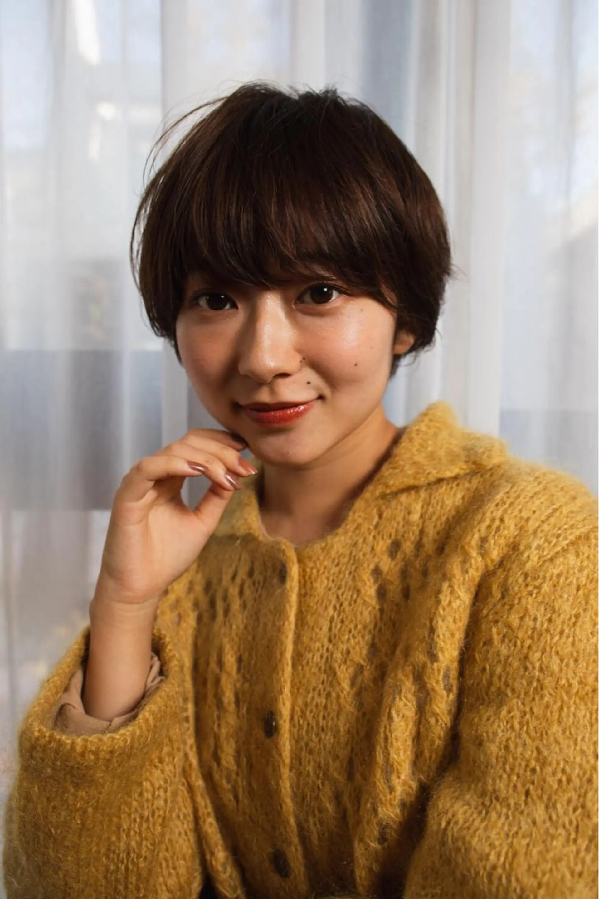 ショート カラー IVORY.所属・🟩白髪ぼかし/ボブ /ショートヘア/大司のヘアスタイル