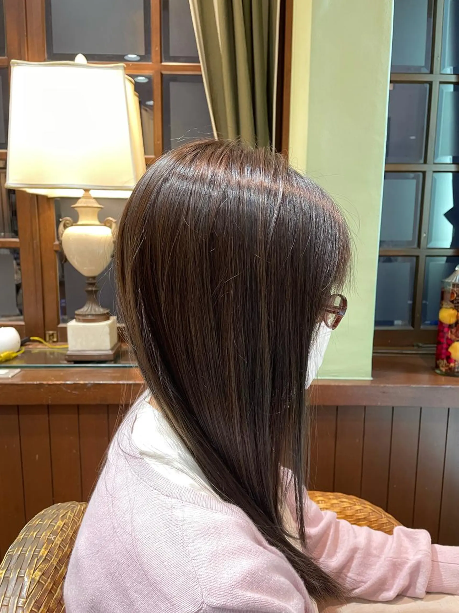 ロング カラー アッシュ 透明感カラー 高橋廉治 （タカハシレンジ）のヘアスタイル