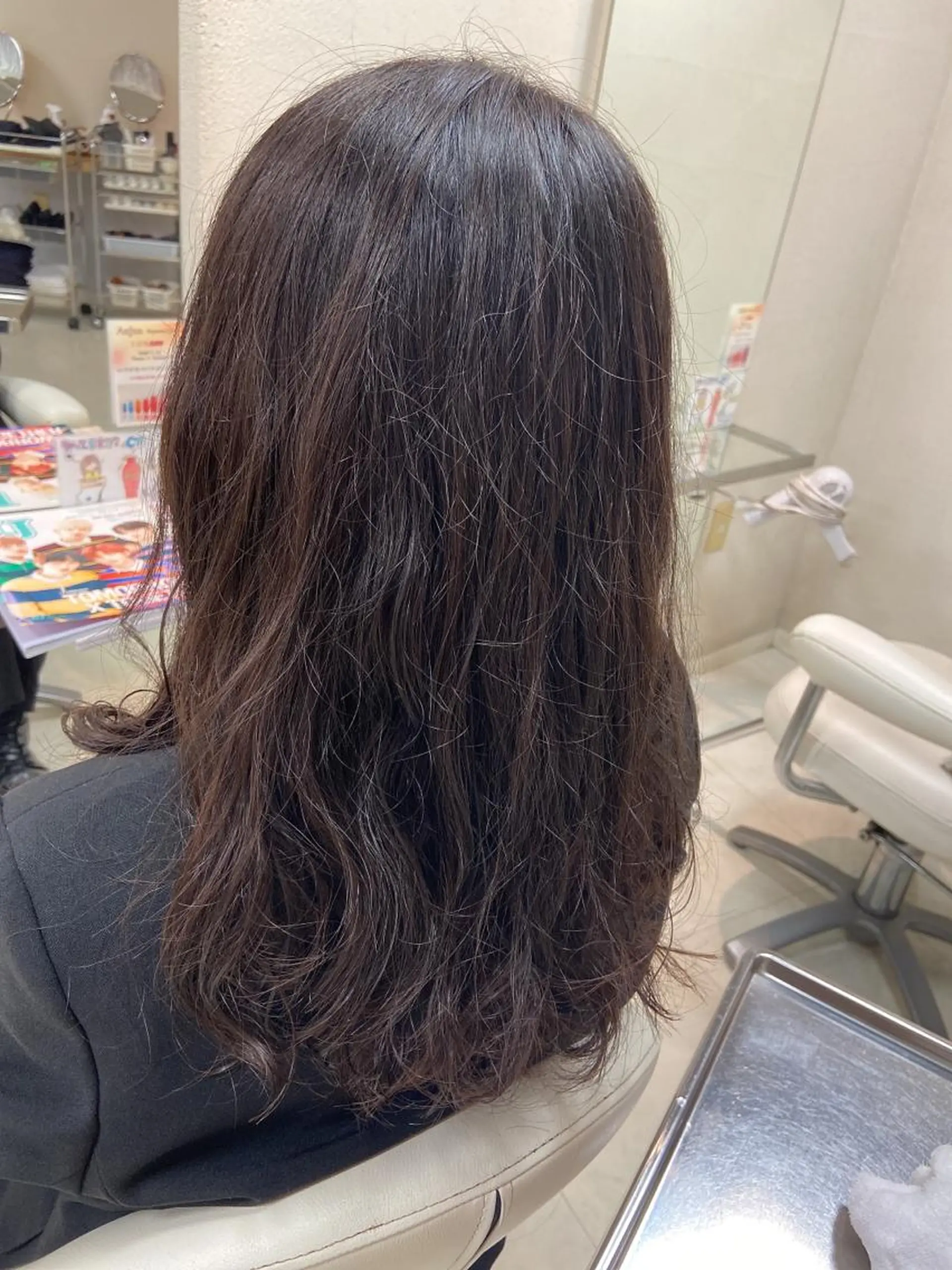 ロング パーマ 菊地 美憂のヘアスタイル