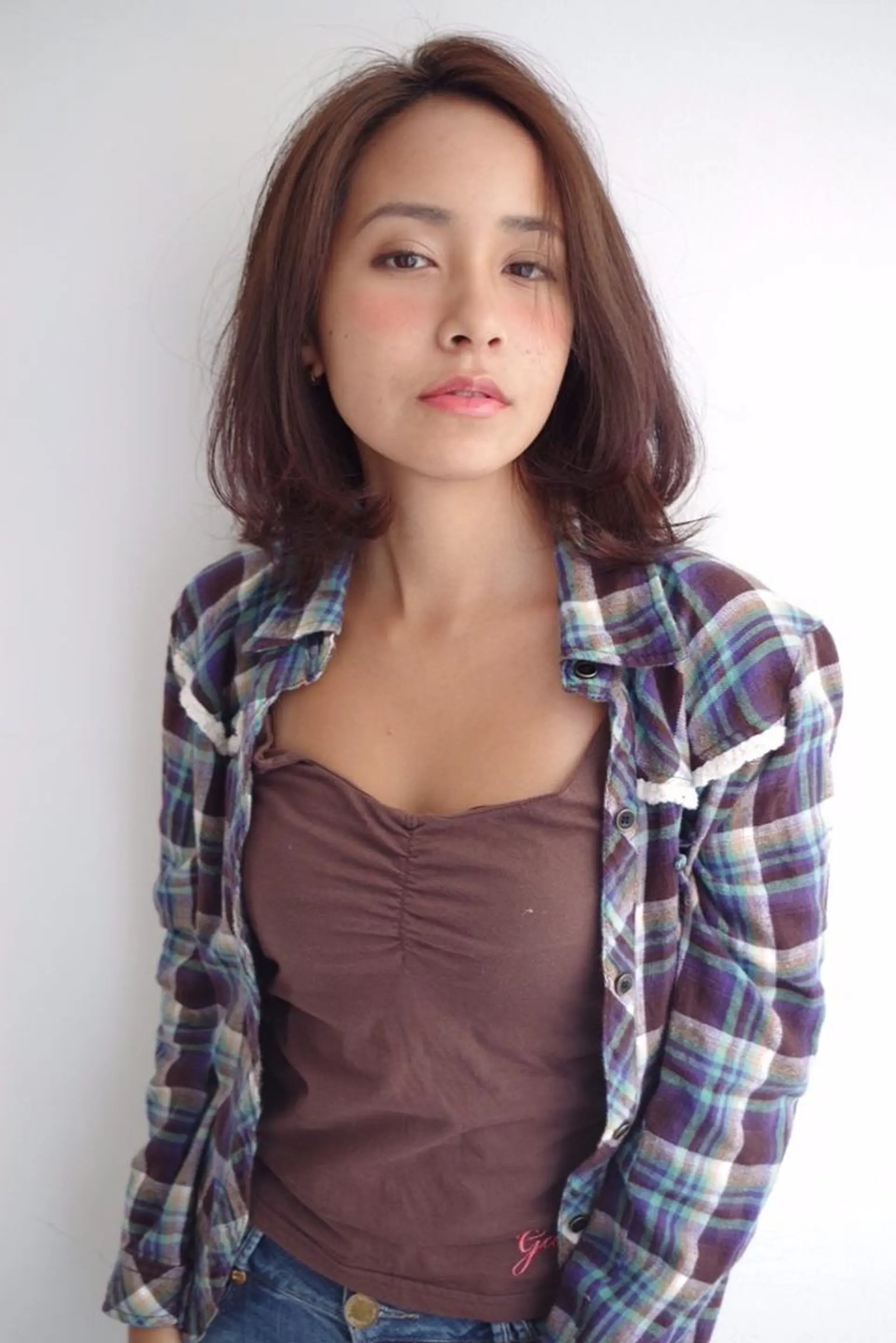 セミロング ヘアレスキュー つや髪本店のヘアスタイル