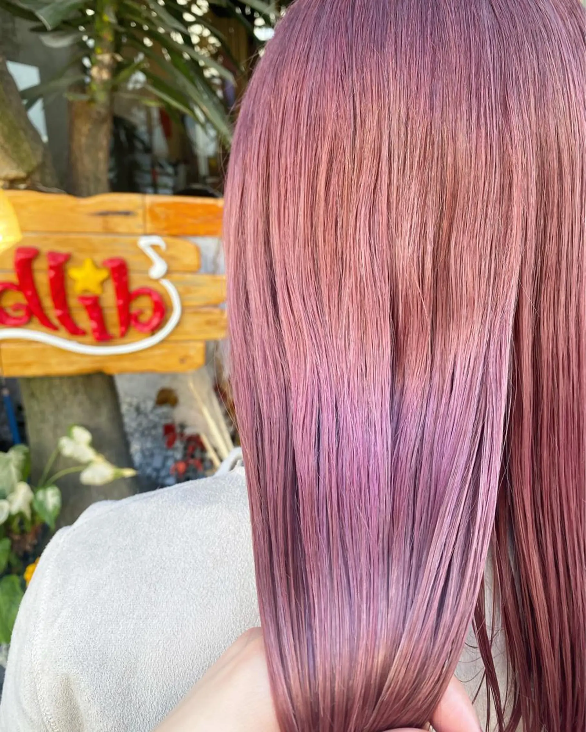 ロング カラー ヘアカラー トリートメント 玉木 育実のヘアスタイル