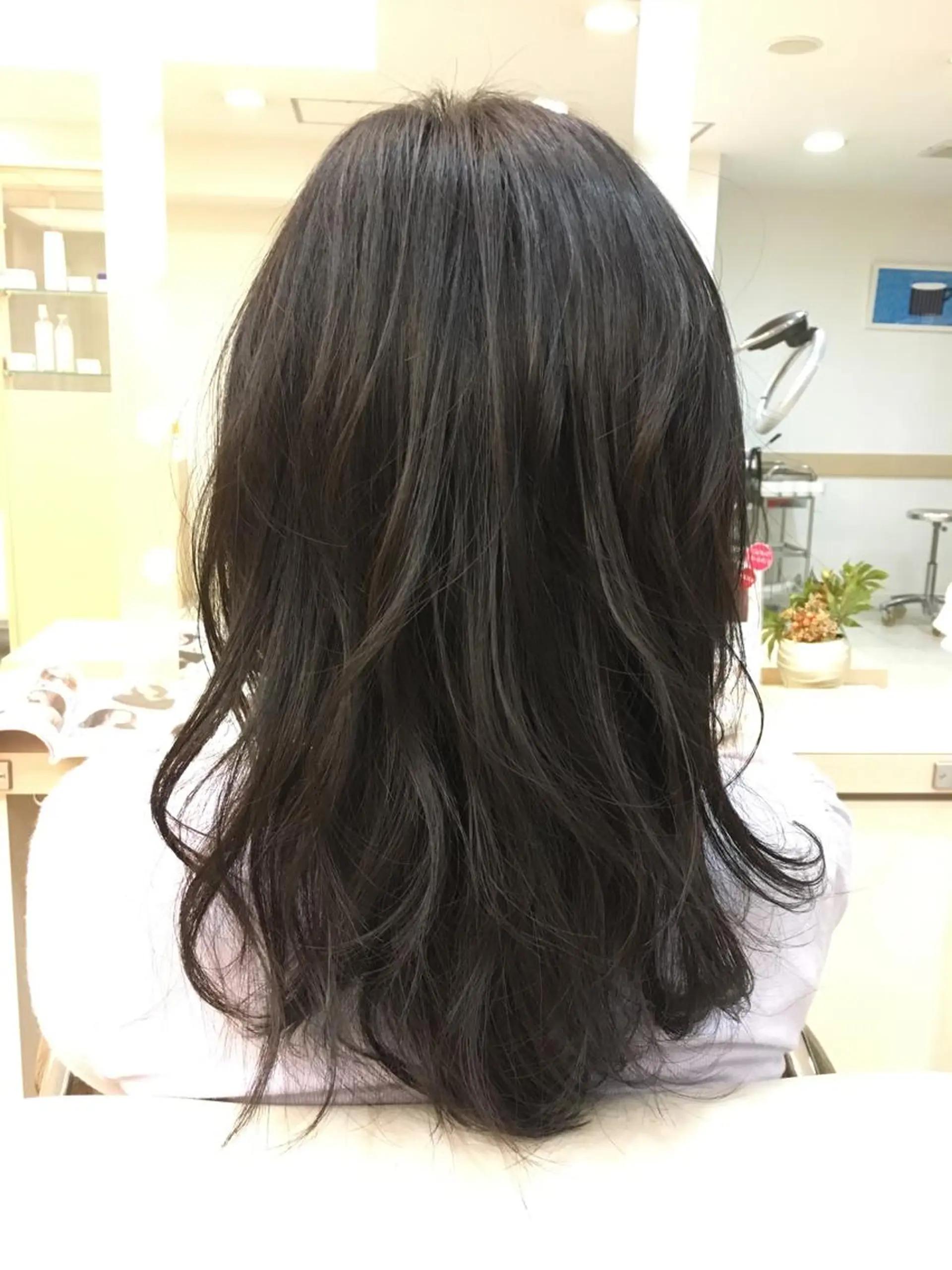 セミロング 🌟ROUGE 🧸おびつななみのヘアスタイル