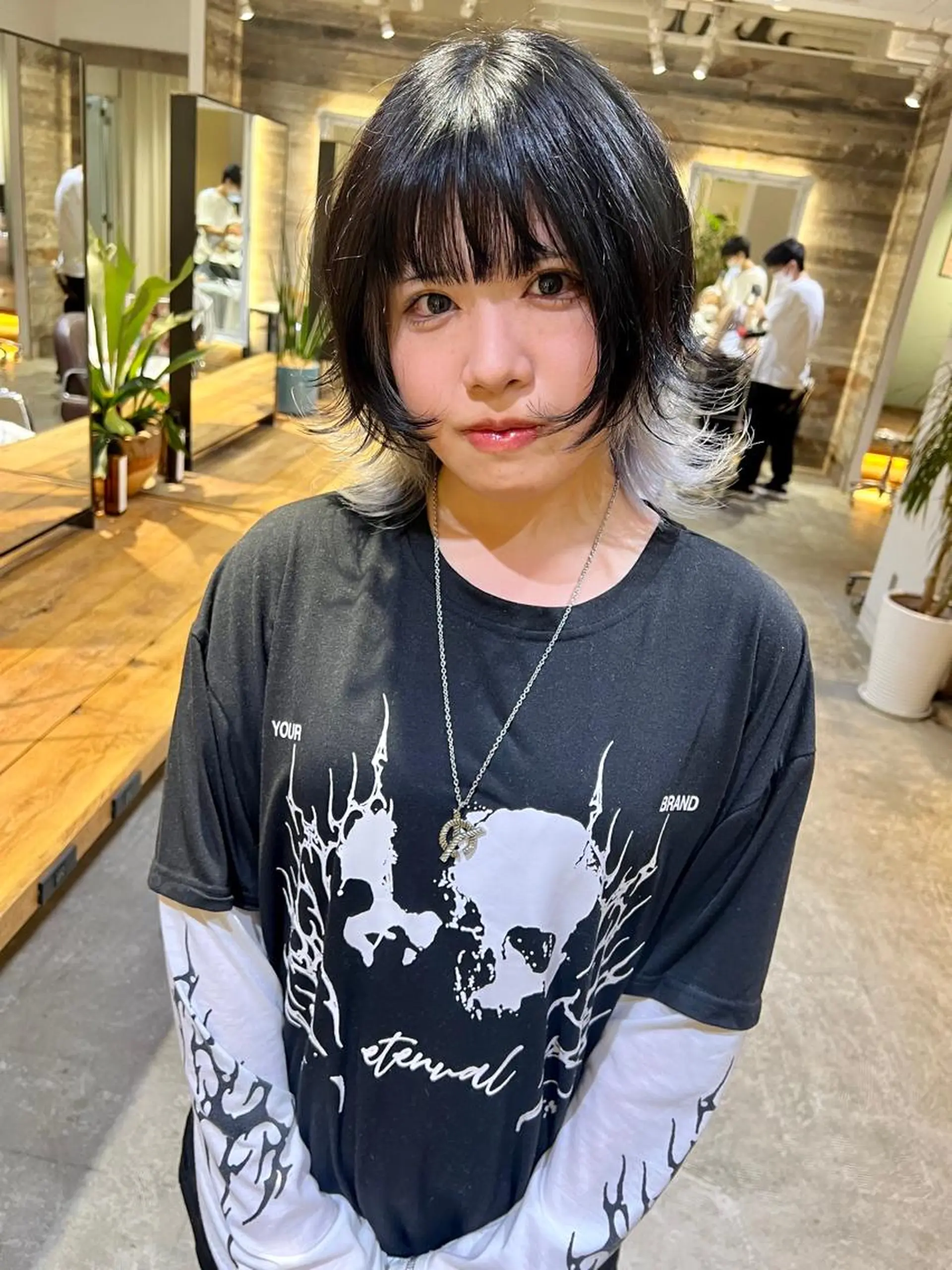 ショート 【ロングウルフカット 姫カット】伊藤裕哉のヘアスタイル