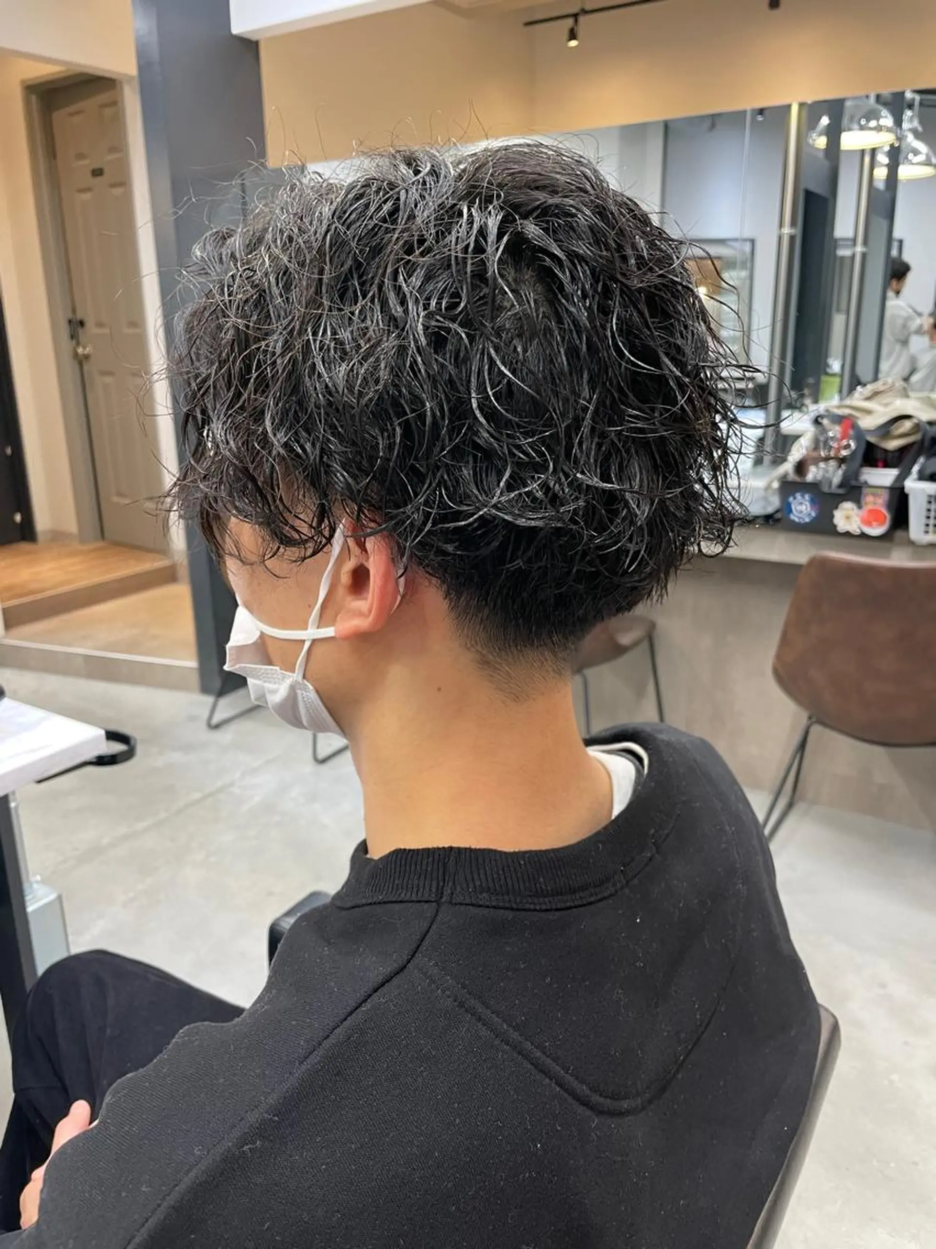 パーマ メンズ カット パーマ 福永速人 /メンズパーマのヘアスタイル