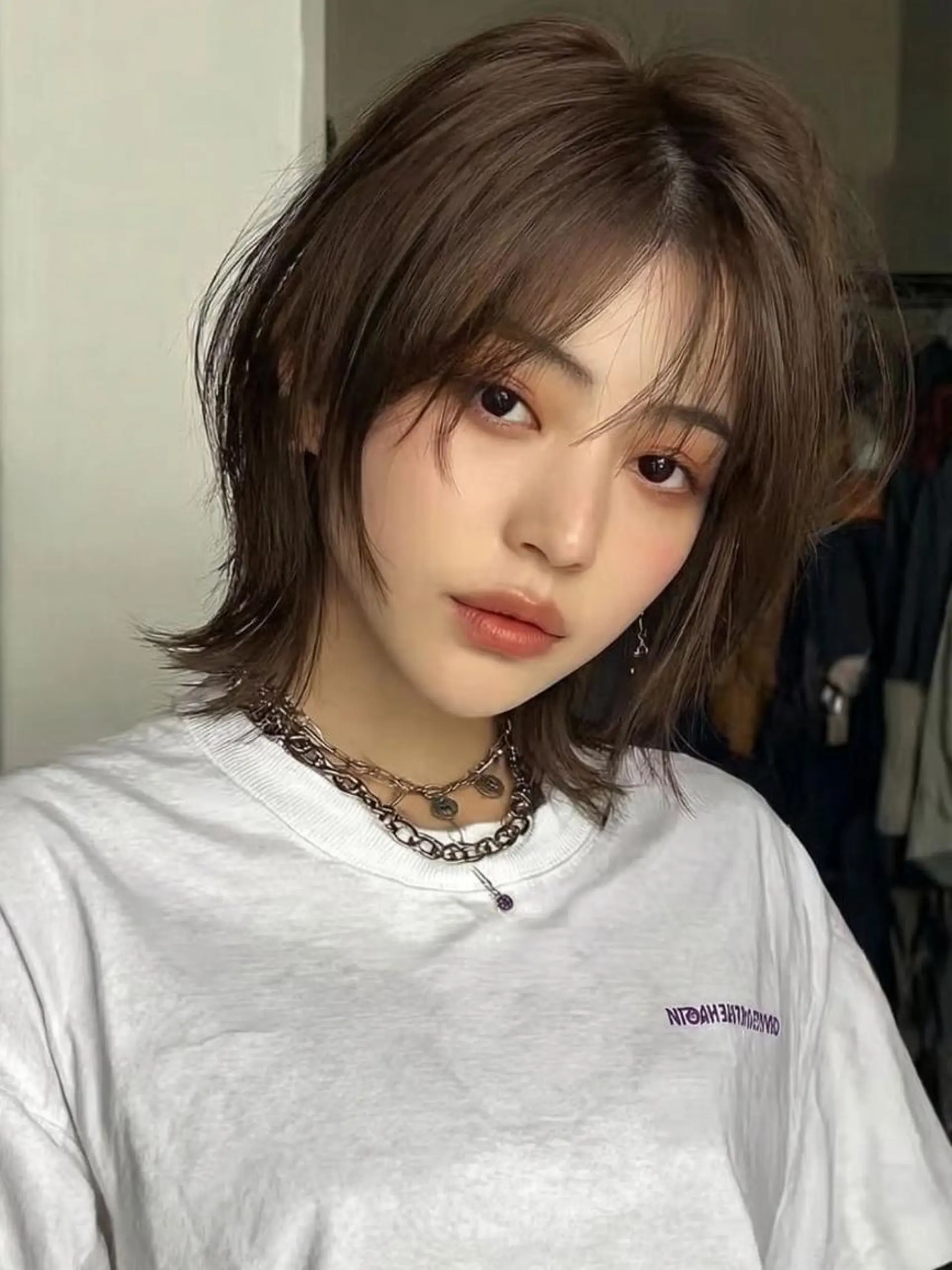 ショート カラー カット ヘアカラー トリートメント 🪡韓国レイヤー /髪質改善/菊池🪡のヘアスタイル