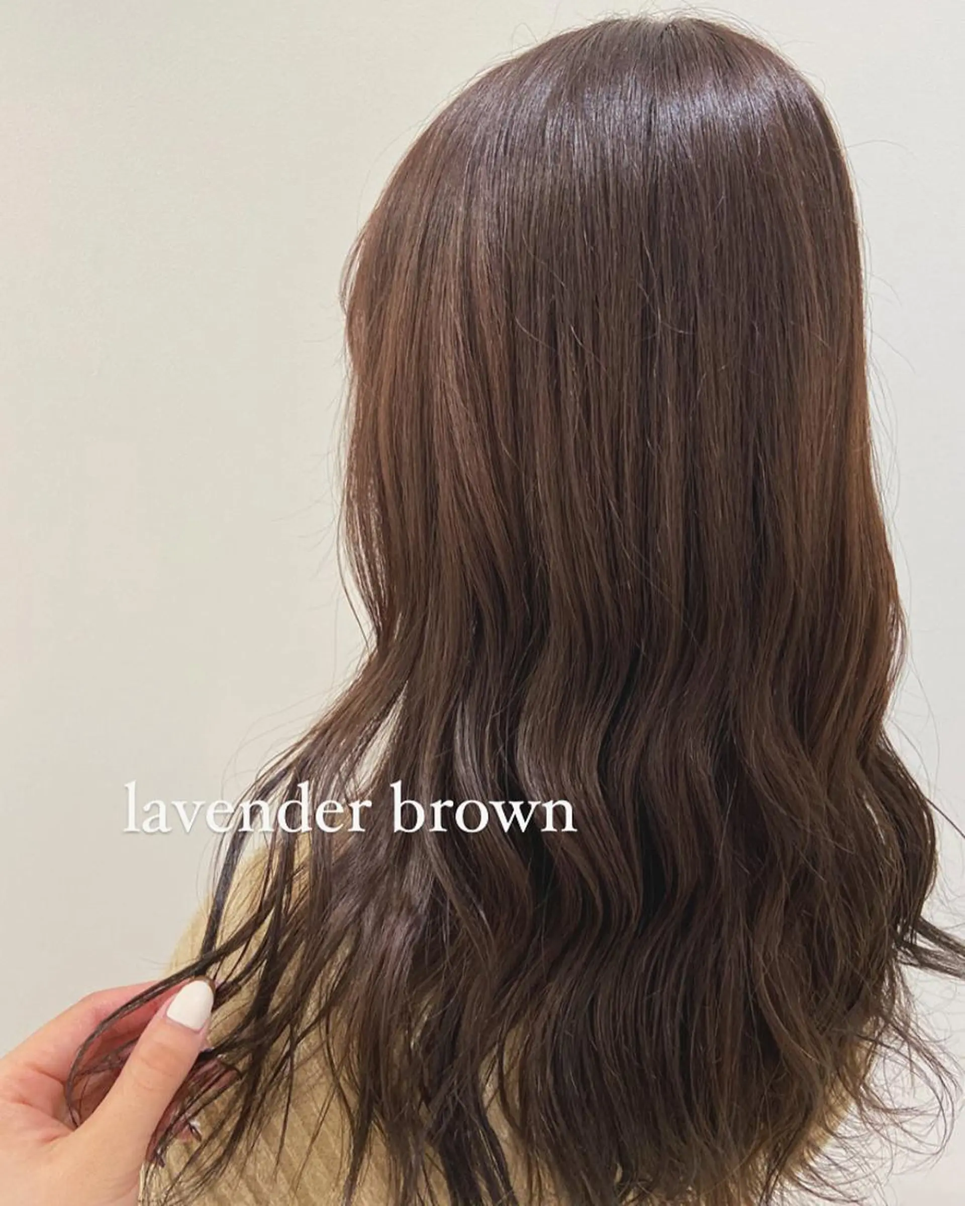 ロング カラー ラベンダーカラー 韓国風愛されヘア 🇰🇷RITO🎀のヘアスタイル