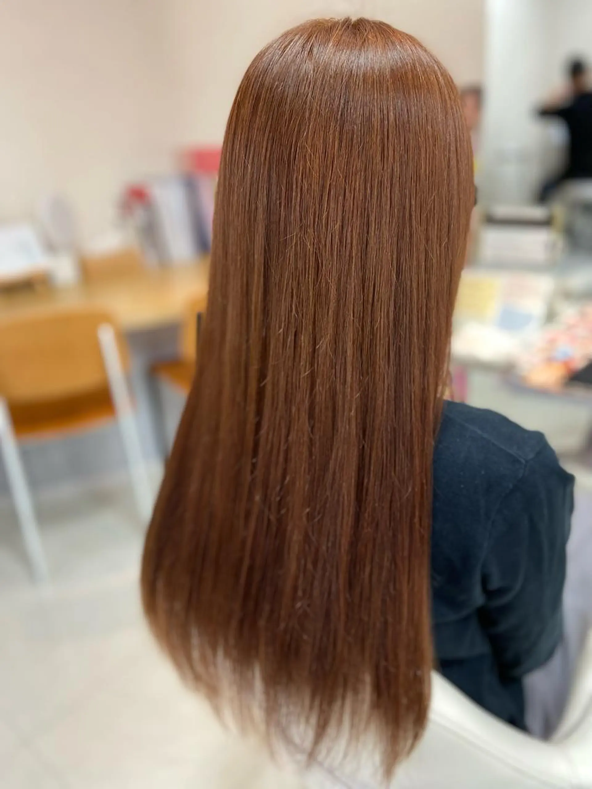 ロング カラー カット ヘアカラー トリートメント 菊地 美憂のヘアスタイル