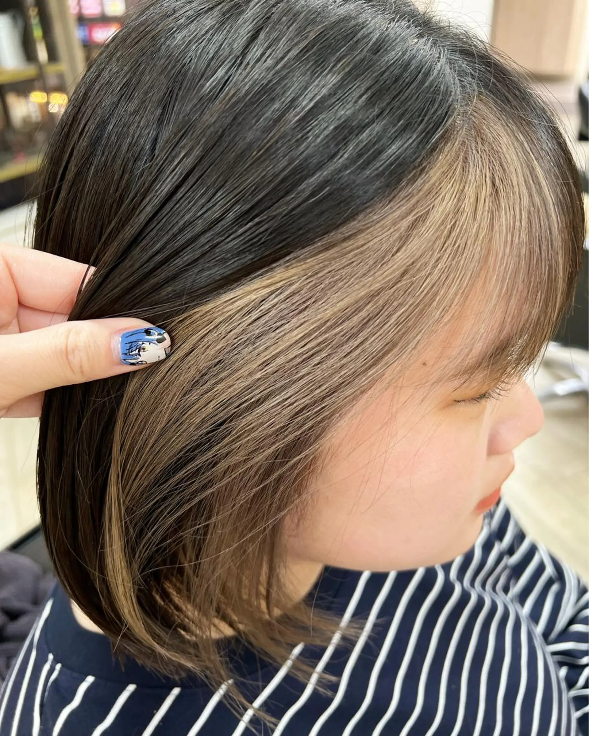 ミディアム インナーカラー👾 Chibiのヘアスタイル