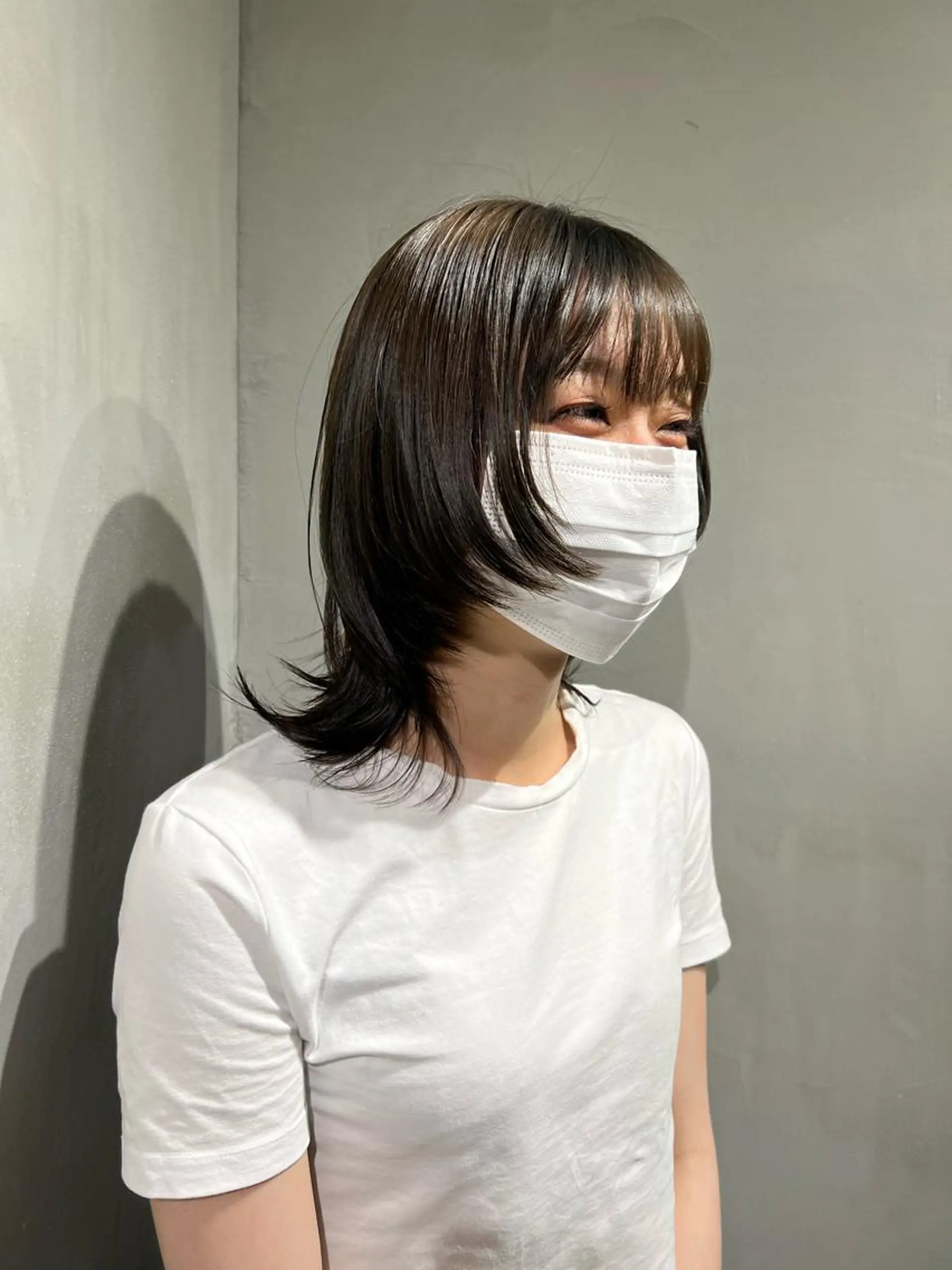 ミディアム 🐺立川のウルフ屋 さん🐺おかみ🐺のヘアスタイル