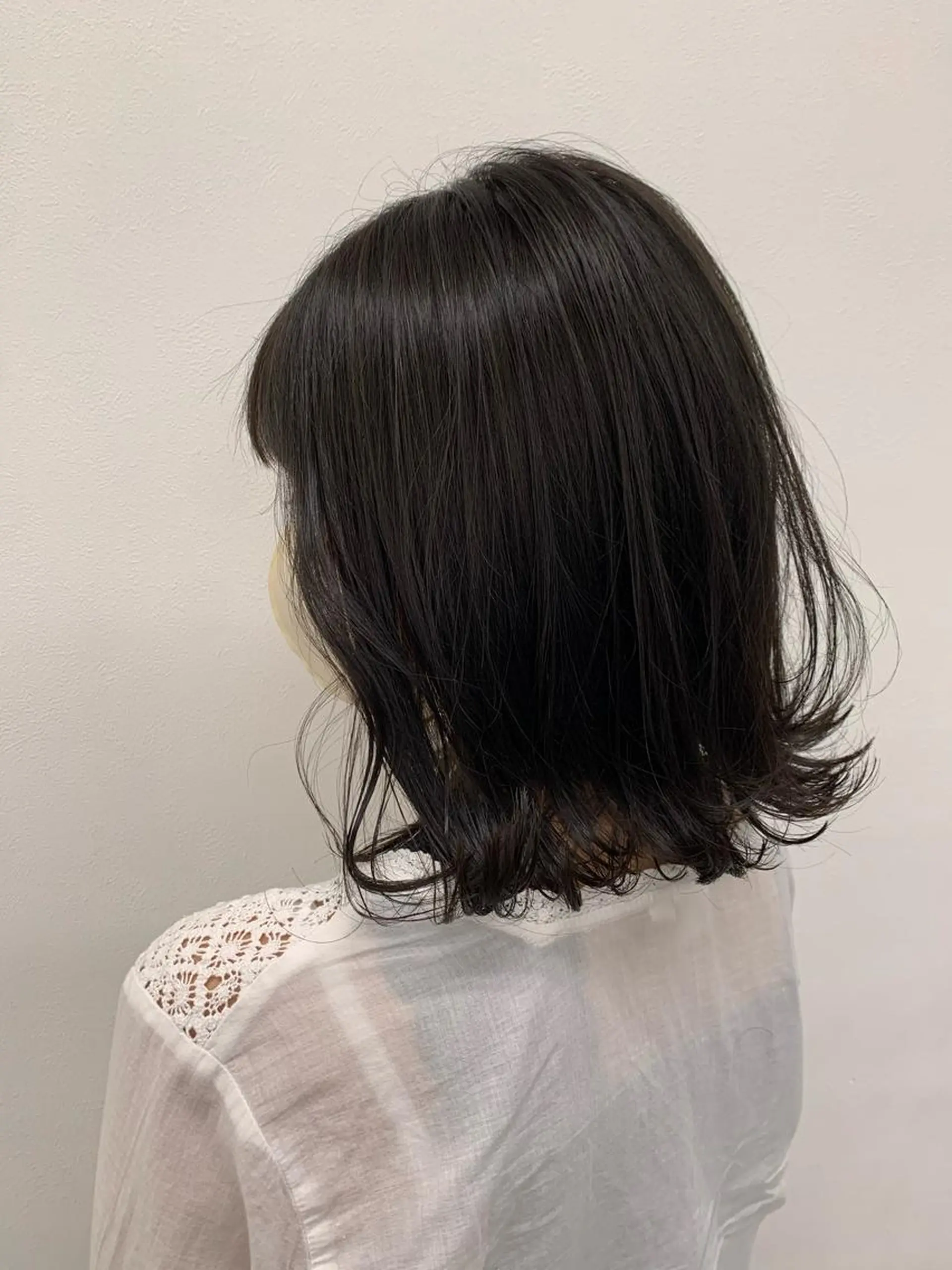 ミディアム カット ヘアカラー トリートメント 【美容室が苦手な方 専問美容室】MIHOのヘアスタイル