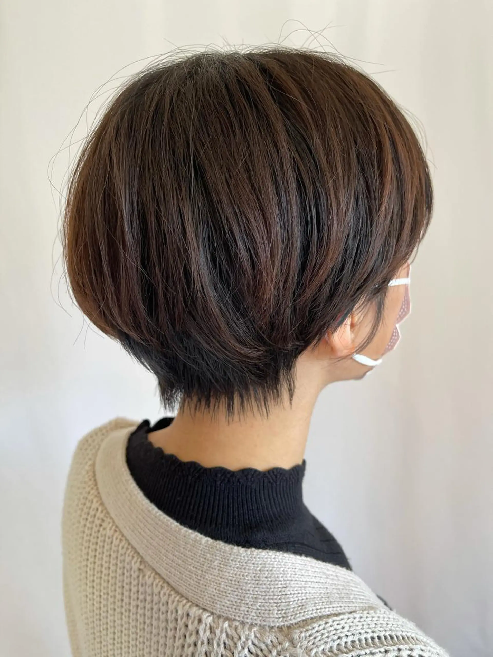 ショート くびれヘア ショートヘア 縮毛矯正 血分 優人のヘアスタイル