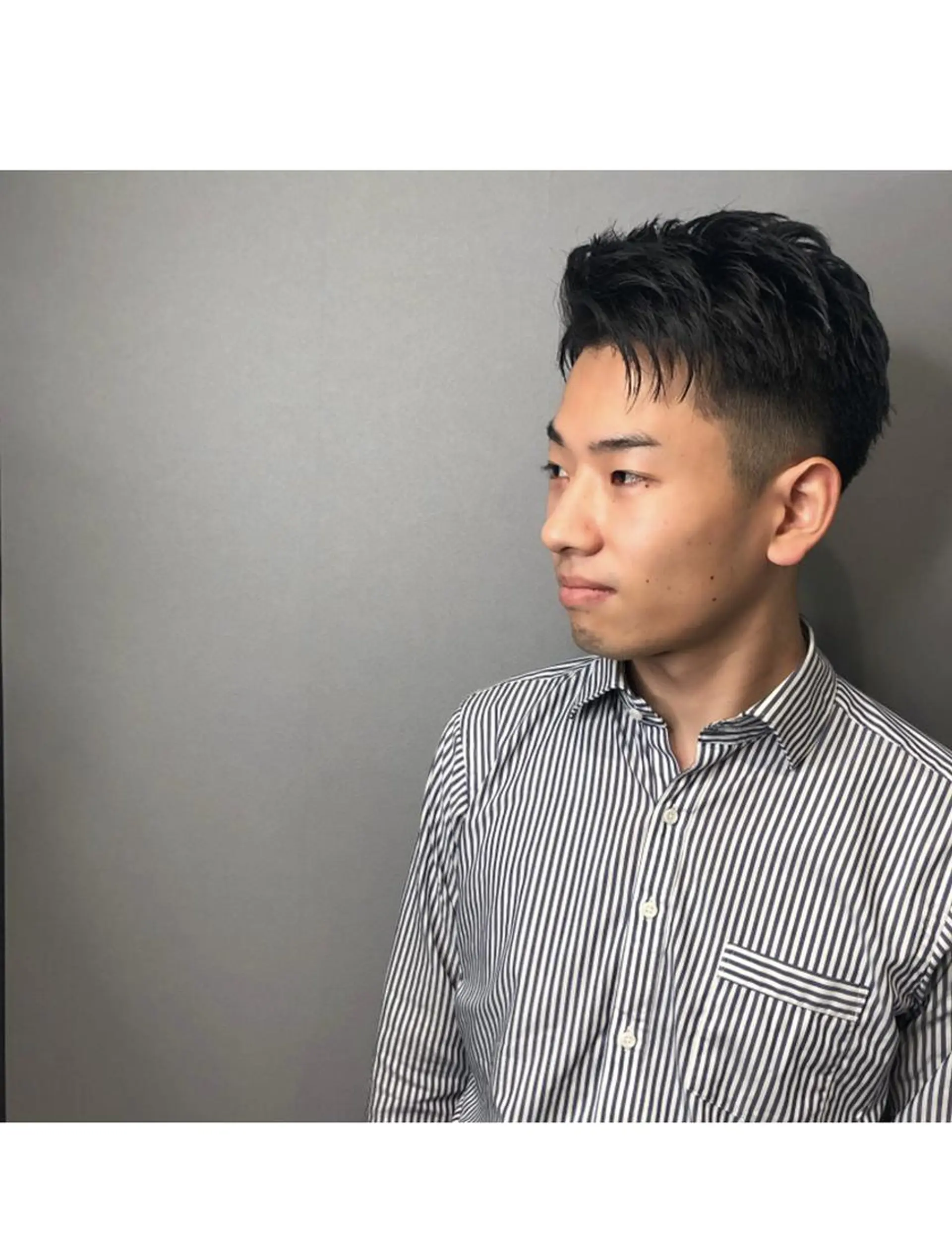 ショート kiitos所属・関西センターパート メンズモデル募集のヘアスタイル