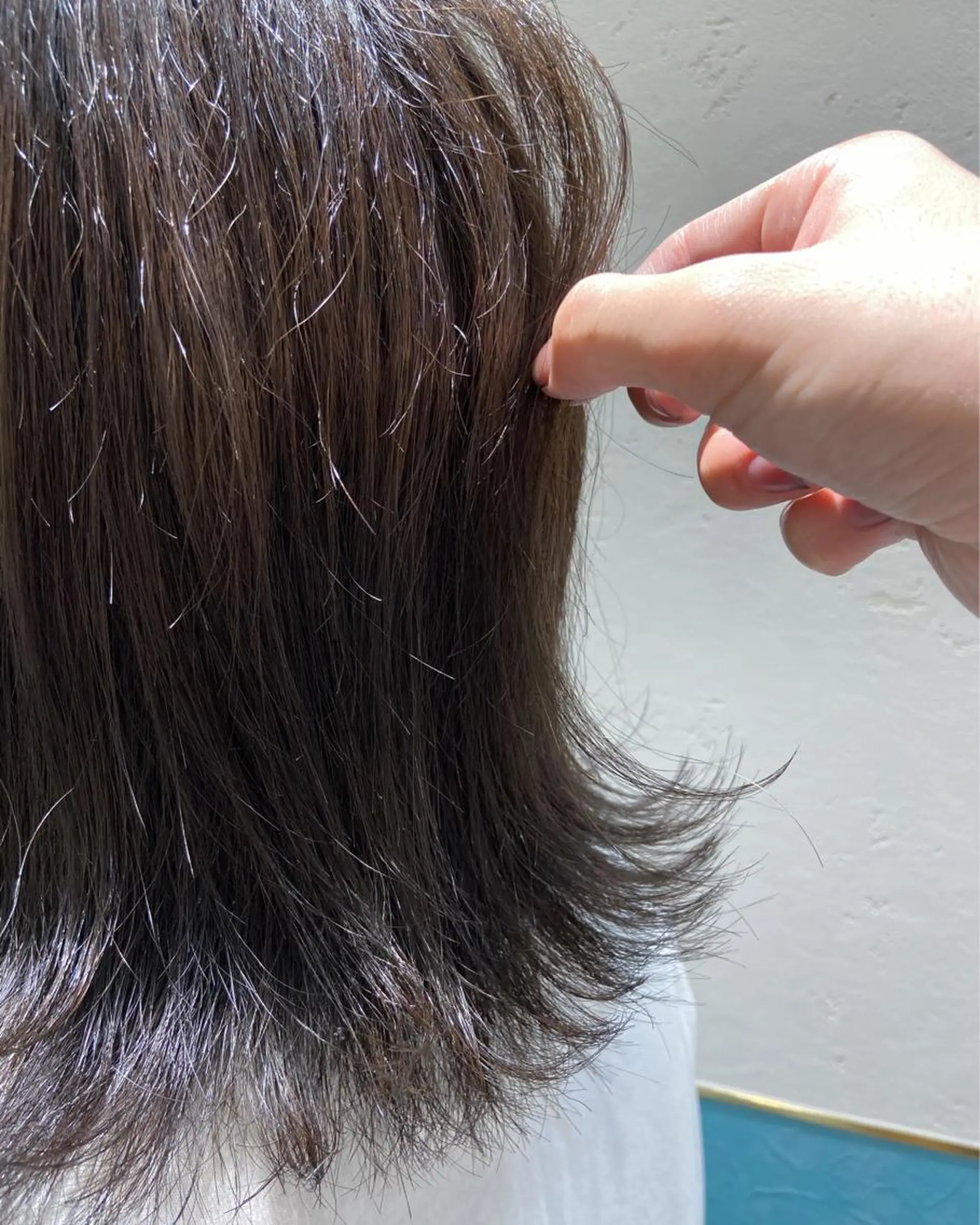 ミディアム カラー ヘアカラー トリートメント 似合わせボブ💓/ 美髪縮毛✨豊嶋龍佑のヘアスタイル