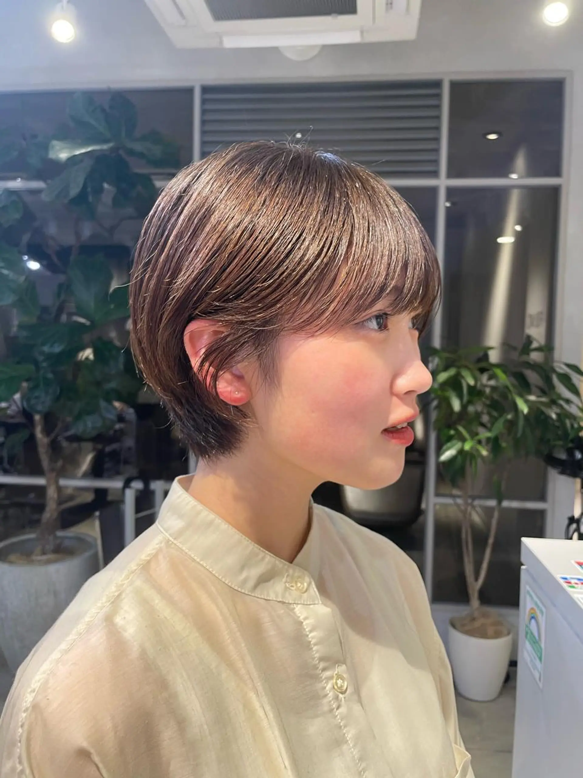 ショート ショートヘア 斉藤 瑞恵のヘアスタイル