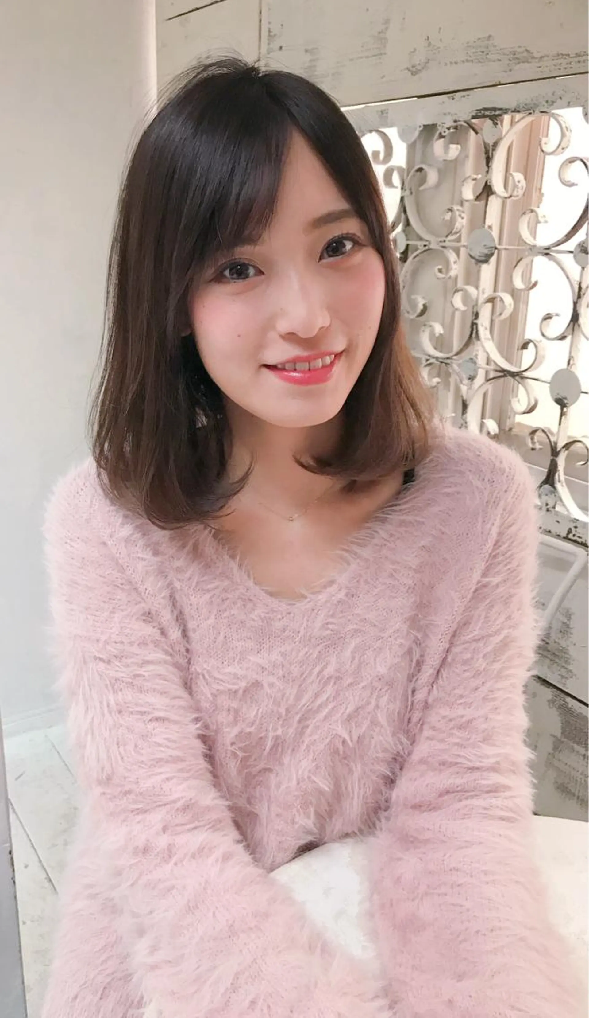 ミディアム カラー 艶髪/縮毛矯正 /髪質改善千田大地のヘアスタイル