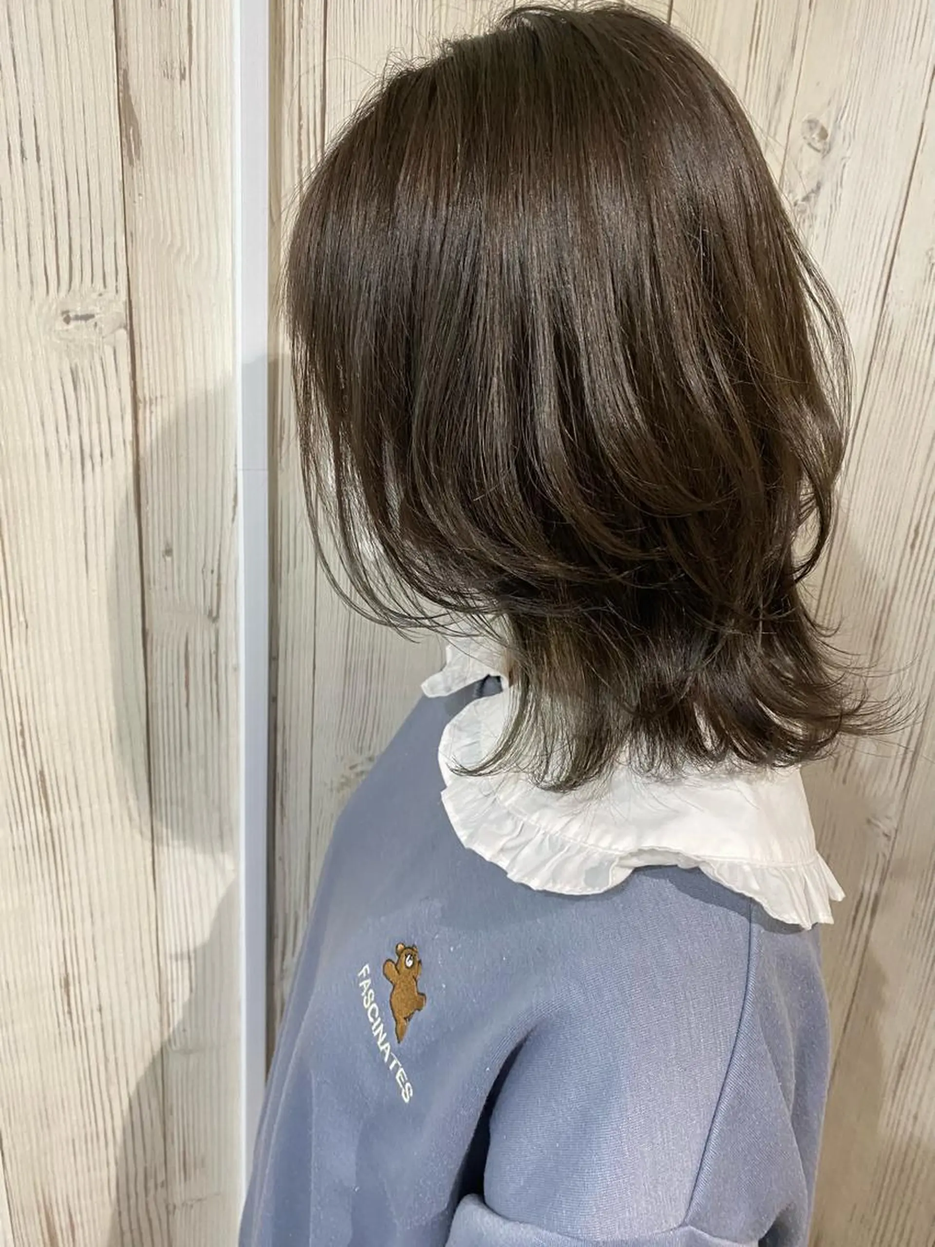 ミディアム カラー アッシュ 透明感カラー インナーカラー くびれヘア 外国人風カラー reverie【レヴリー】所属・夜23時まで予約🉑 reverieあきらのその他イメージ