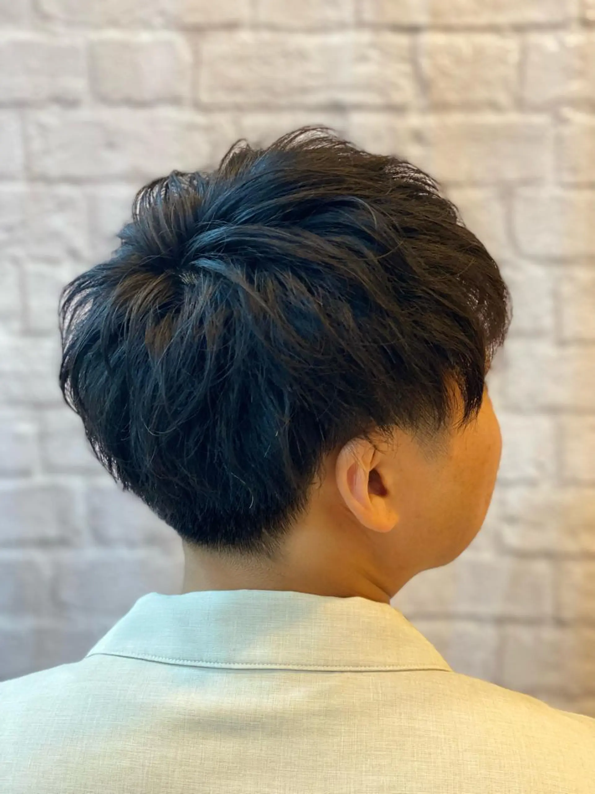 ミディアム メンズ カット 【メンズカット】 黒田美穂のヘアスタイル