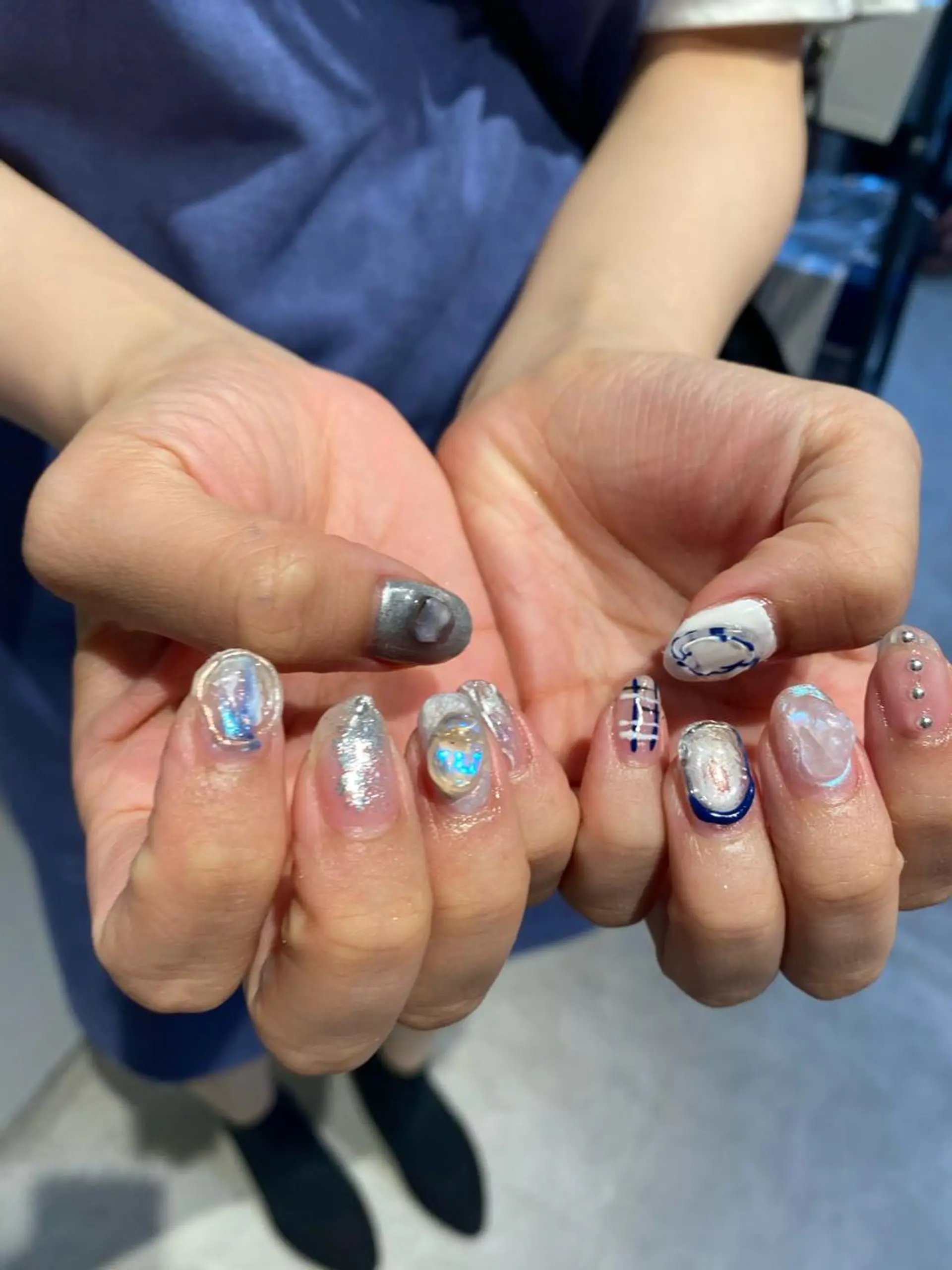 ネイル AO所属・RISAKO 艶髪モテヘア🎀府中のヘアスタイル