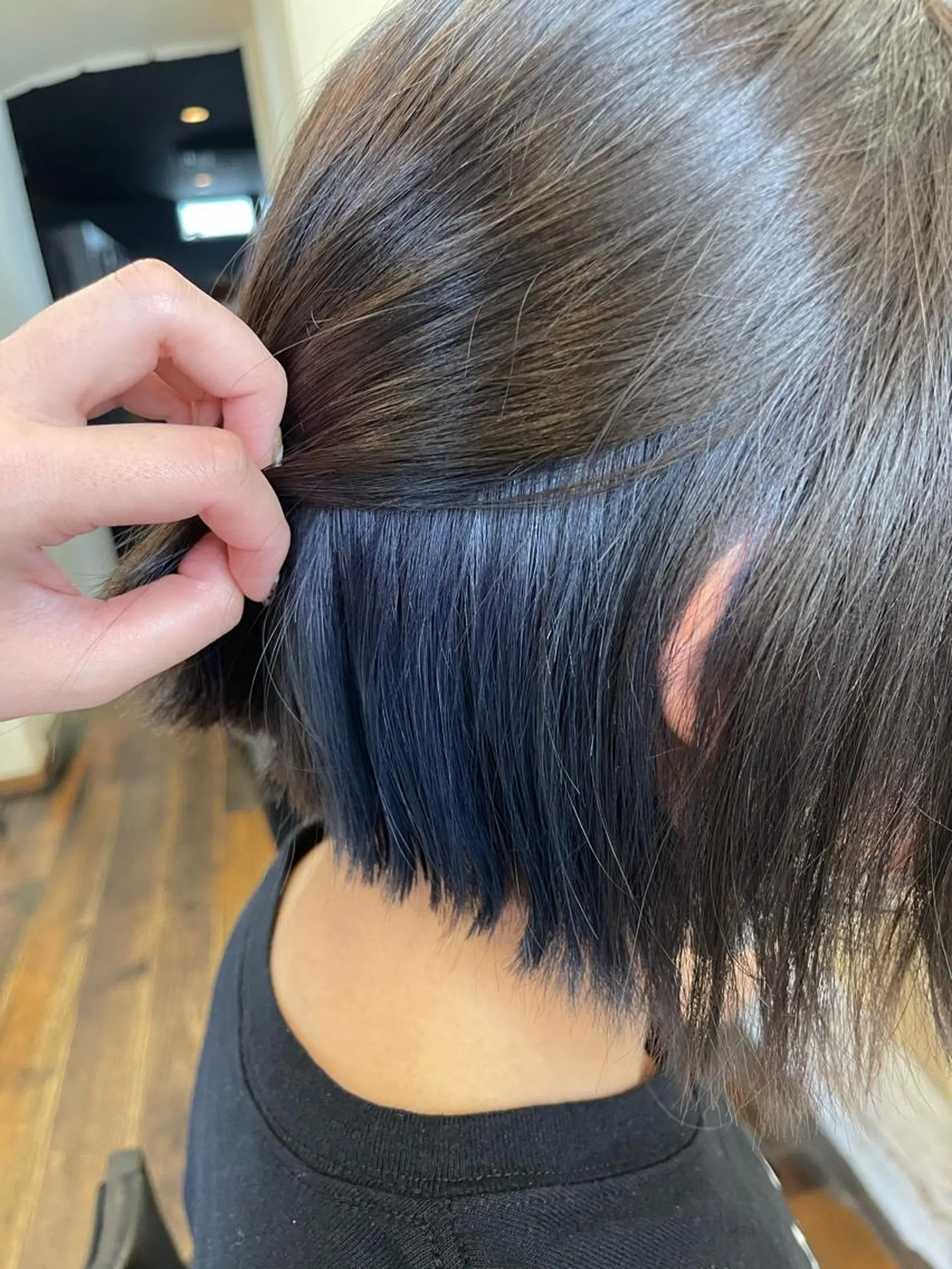 ミディアム カット ヘアカラー トリートメント CEEK /NO.4所属・梶原 真帆のヘアスタイル