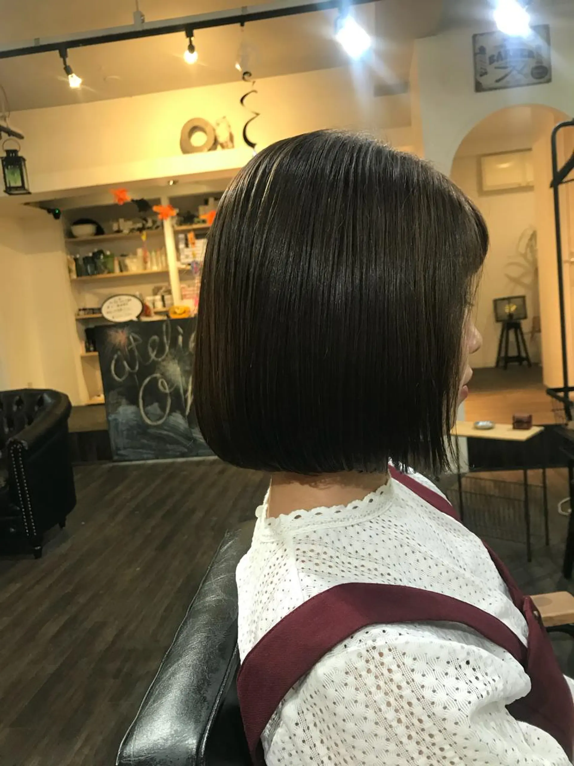 ショート ボブ 家田 竜のヘアスタイル