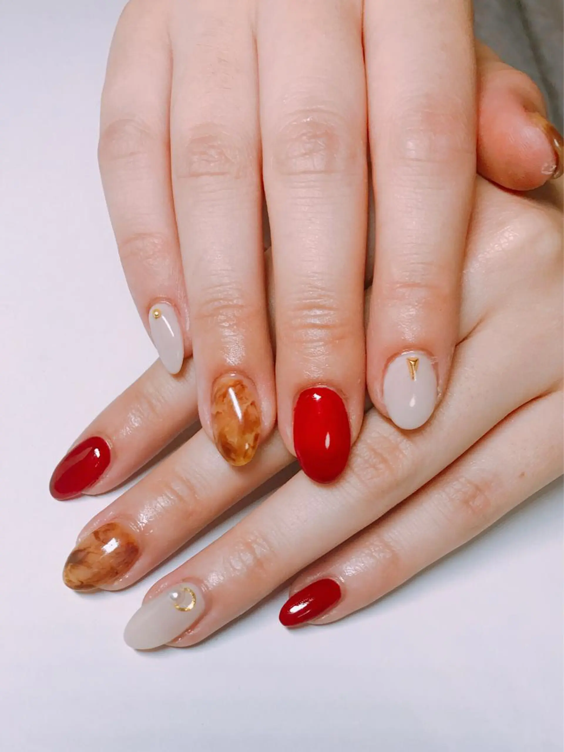 ネイル べっ甲ネイル 【カメレオン】 上村 祥子のその他イメージ