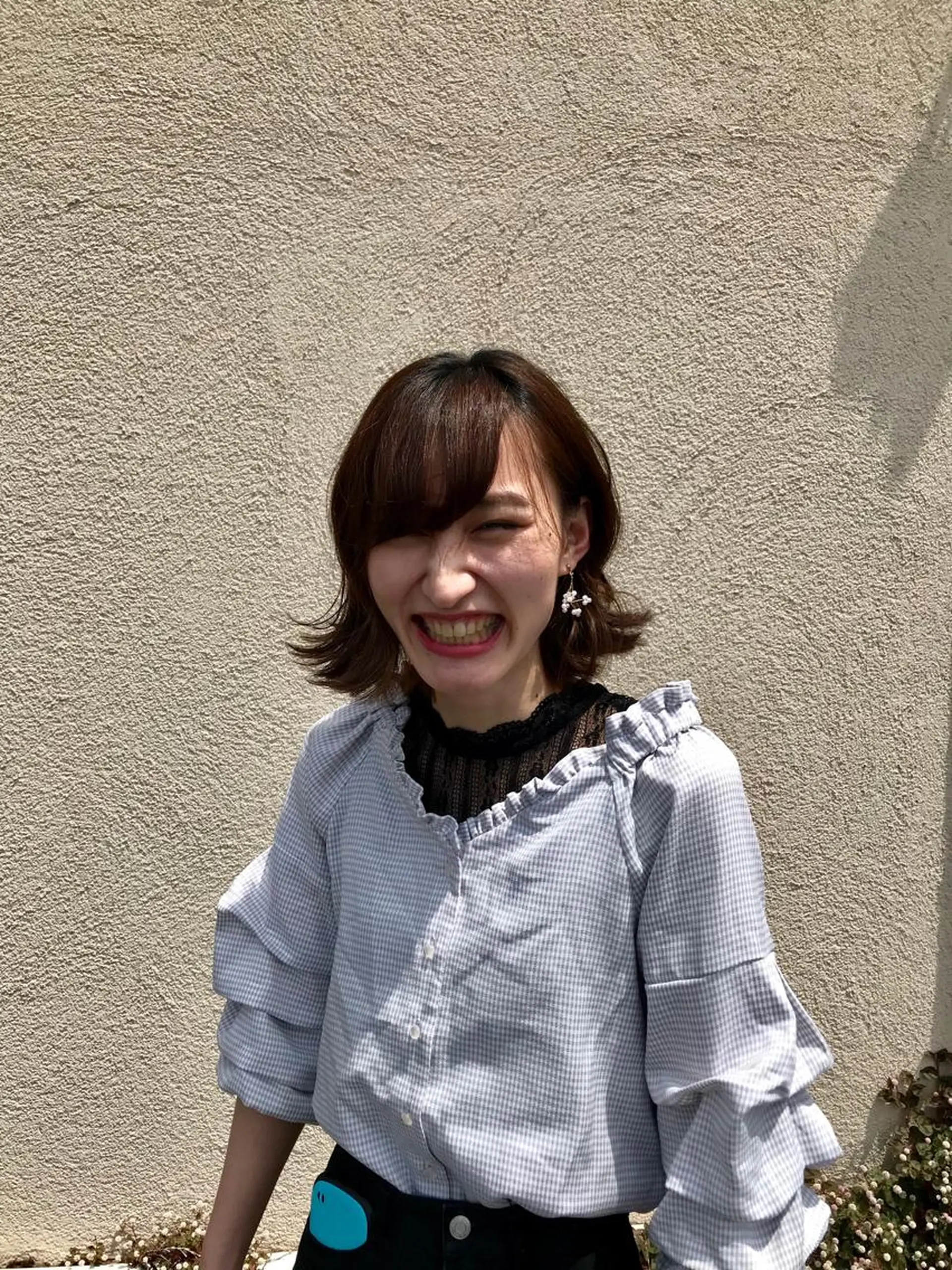 ミディアム 小杉輝/ショート /艶カラー✨のヘアスタイル