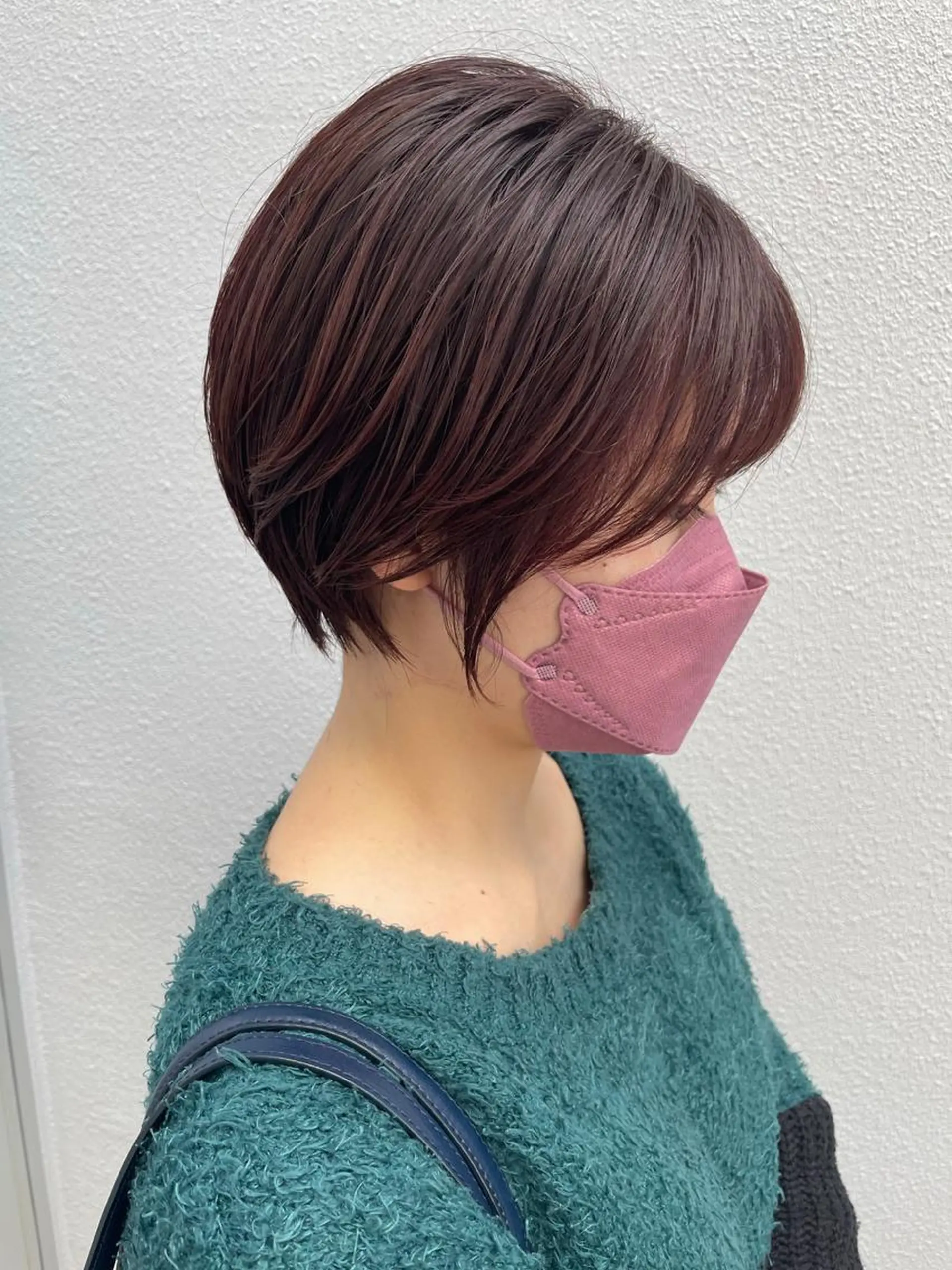 ショート 切りっぱなしボブ ショートボブ ハンサムショート 丸みショート アッシュ カット トリートメント C’LD hair produce /シールドヘア所属・モテ髪/ボブ/ショー ト/アダチフウトのヘアスタイル