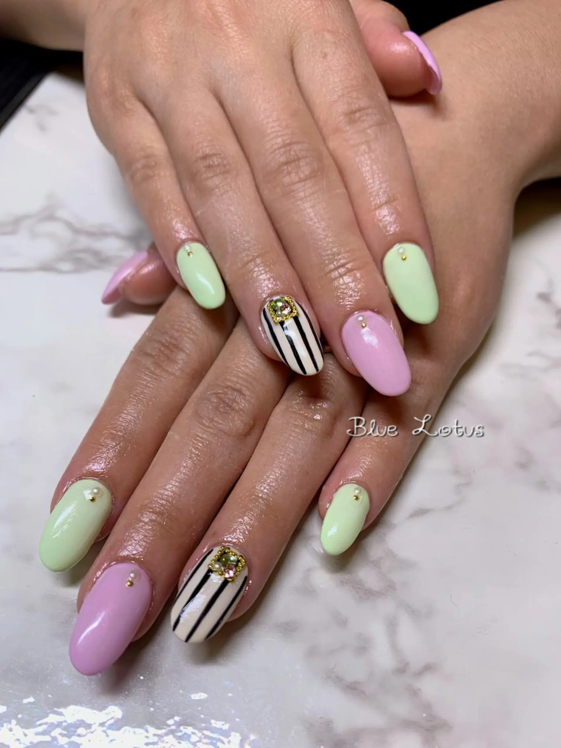 ネイル 三浦 藍のネイルデザイン