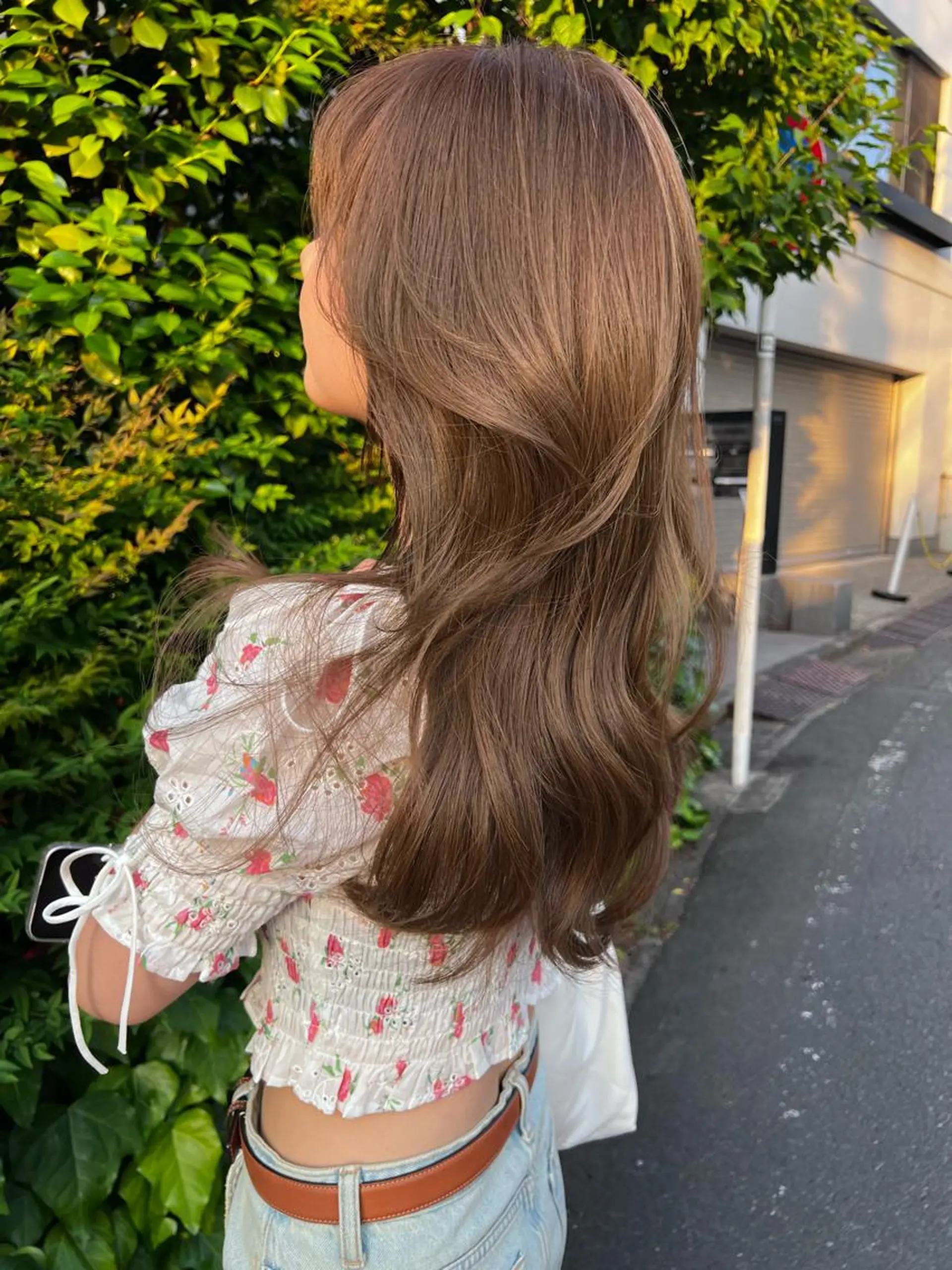 ロング カラー 🇨🇳ワンホンヘア 下田鉄也のヘアスタイル