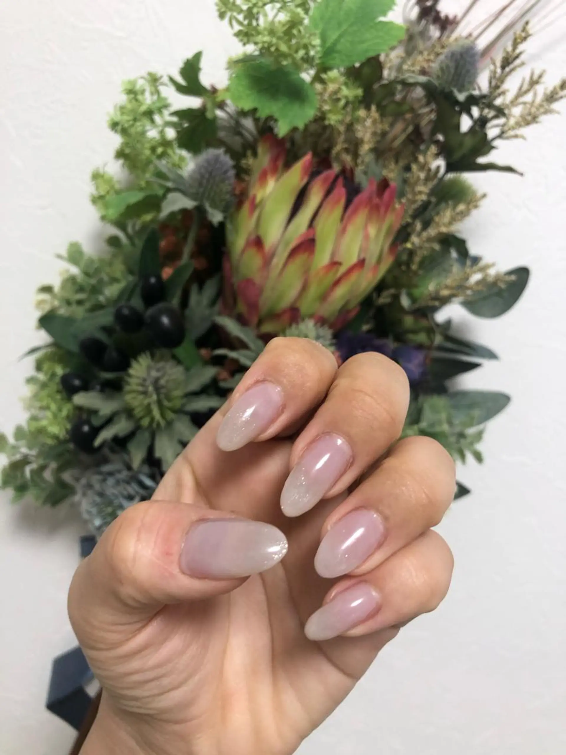 ネイル グラデーション ホワイト nanamin nail所属・眉サロン KE. 船橋日大前駅徒歩1分のその他イメージ