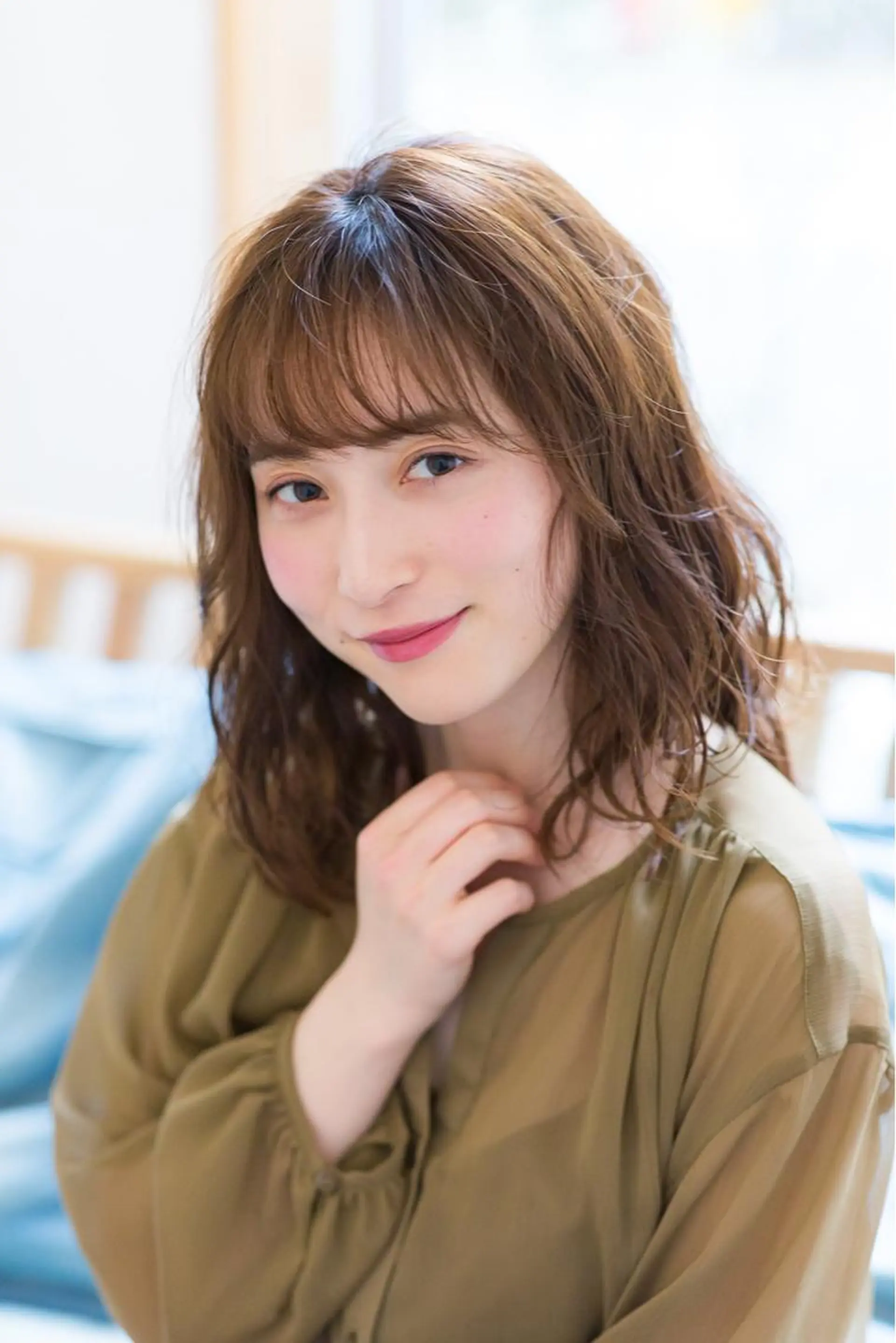 ミディアム 🍃透明感スタイル ｙｕ-ｋａ🍃のヘアスタイル