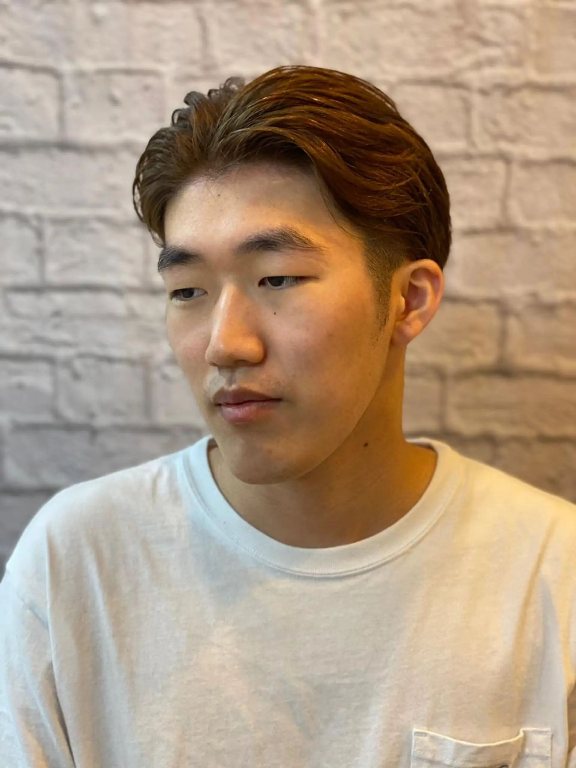 ミディアム メンズ カット 【メンズカット】 黒田美穂のヘアスタイル