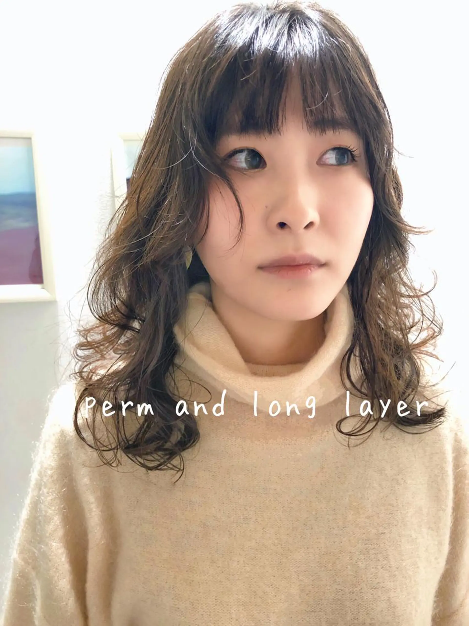 セミロング パーマ Yusuke ユウスケのヘアスタイル