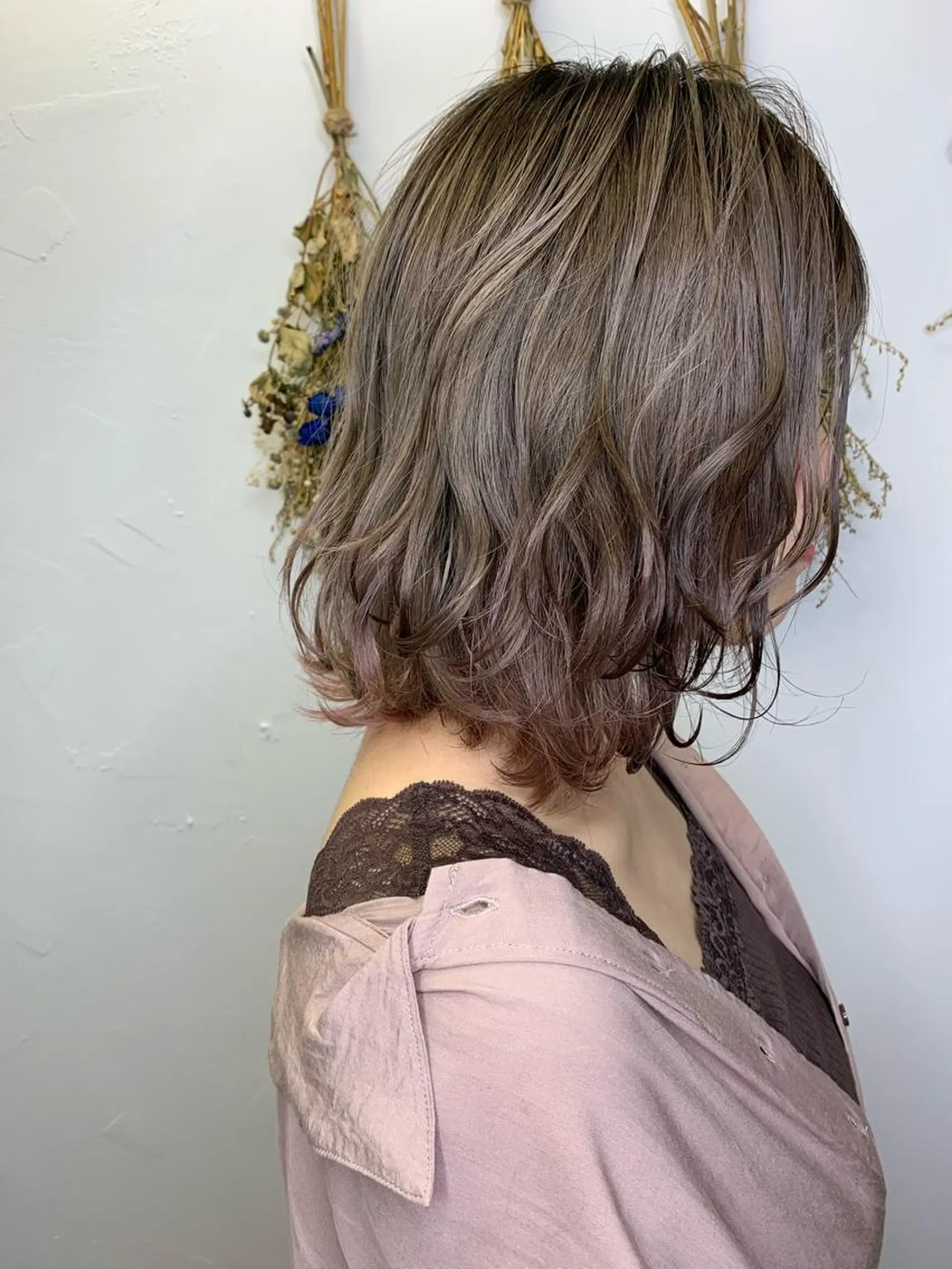 ミディアム 森 隆司のヘアスタイル