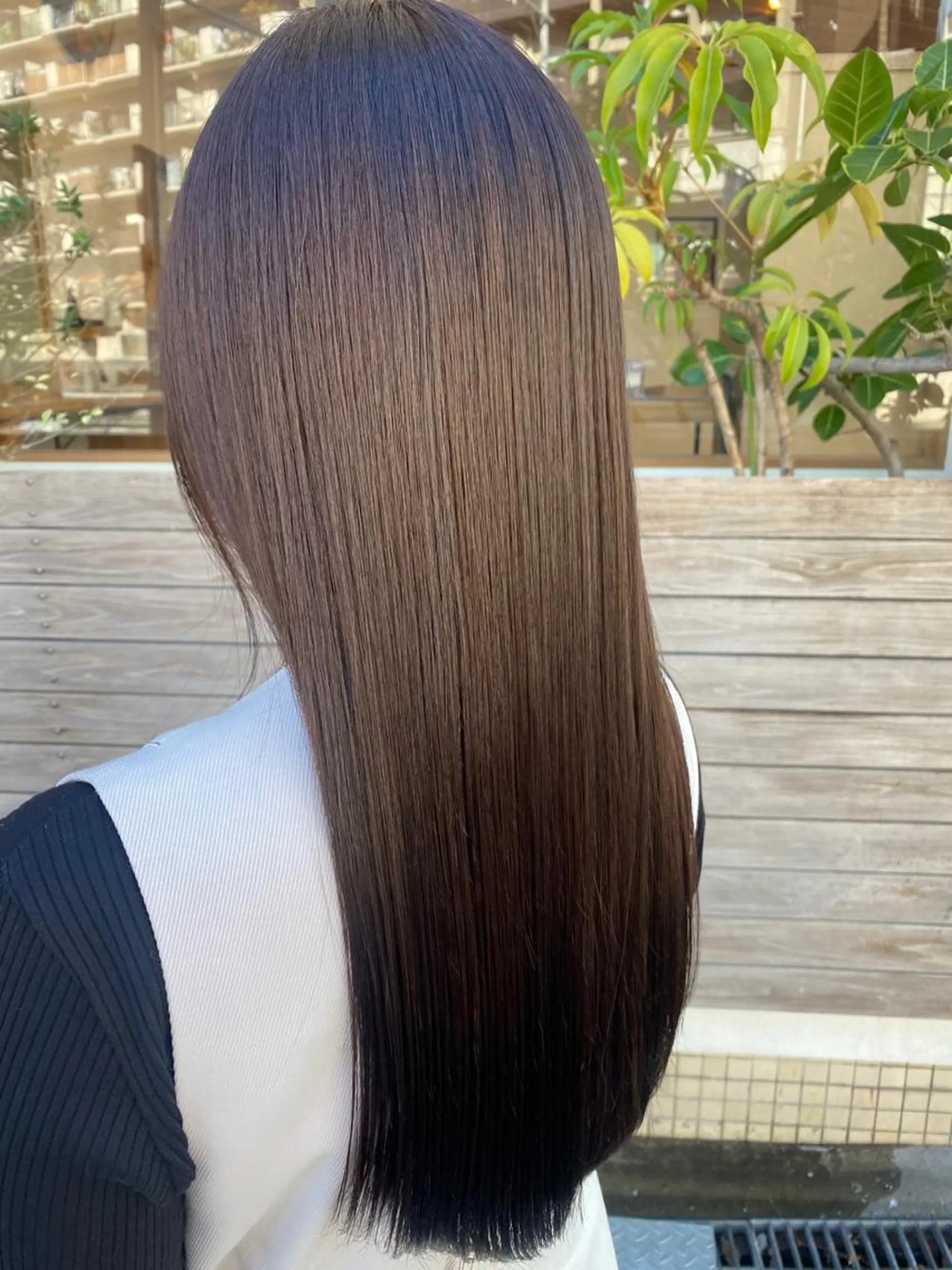 ロング カラー 髪質改善 大内翔太のヘアスタイル