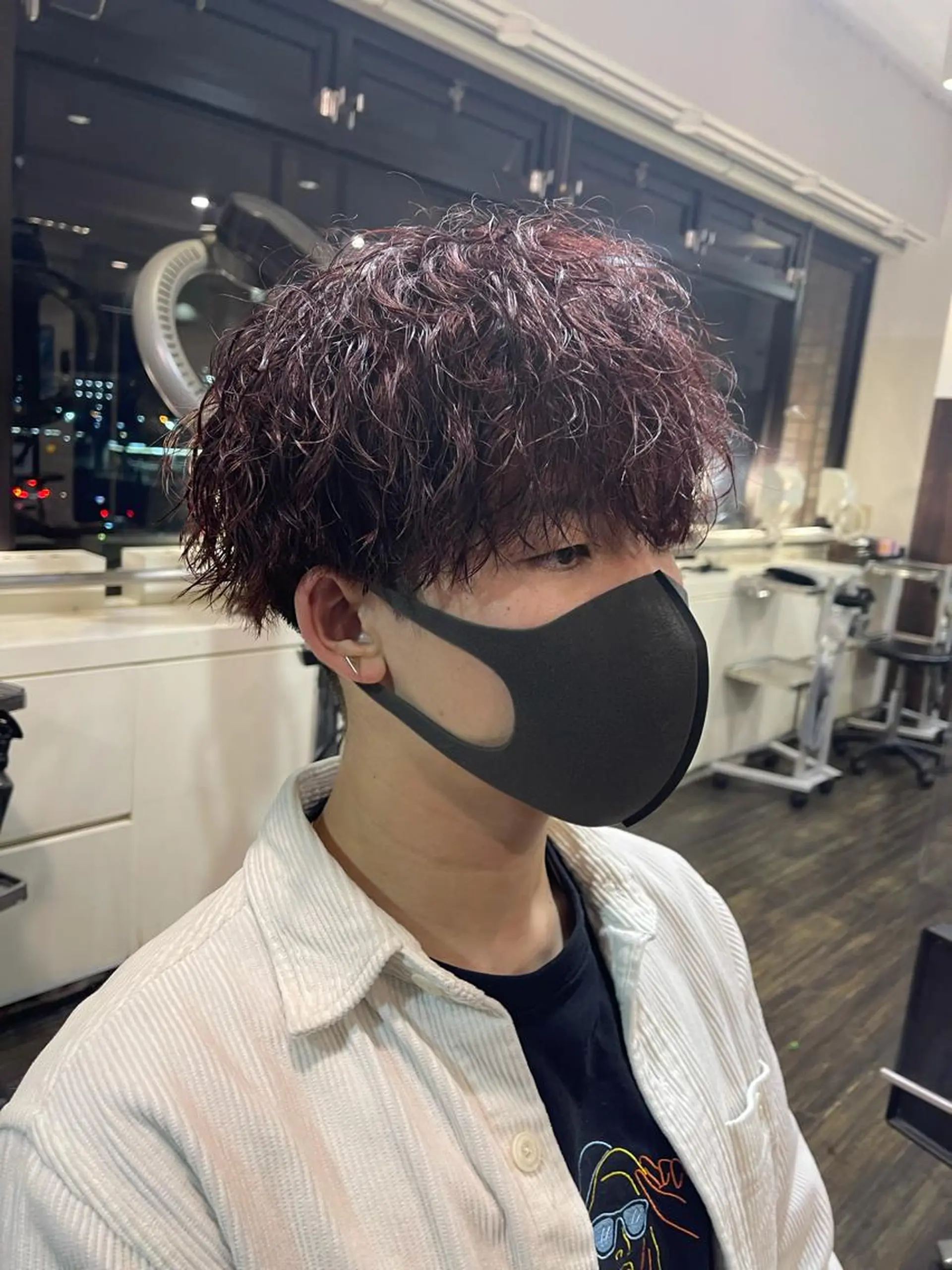 カラー パーマ メンズ カット ヘアカラー メンズスタイル /メンズパーマ/須藤のヘアスタイル