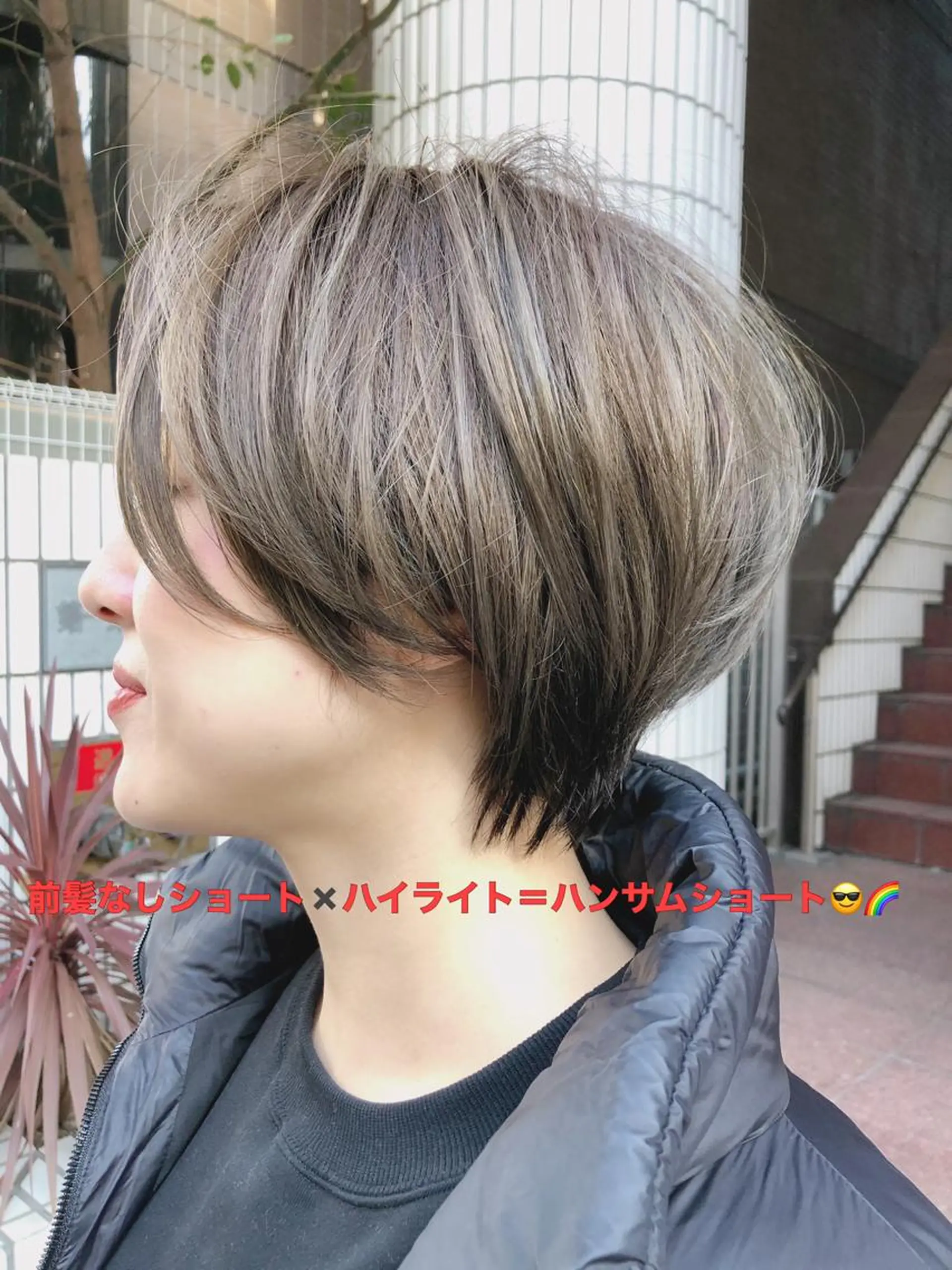 ショート カラー ワンレンボブ アッシュ ベージュカラー ショコラベージュ ダークアッシュ カット ヘアカラー トリートメント 【垢抜け大人髪】 TIARA西山のヘアスタイル