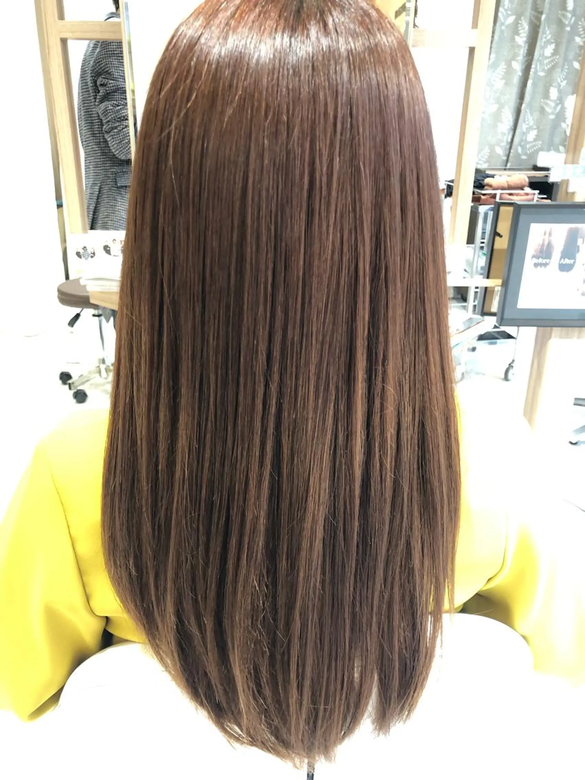 ロング カラー 辻本 夏子のヘアスタイル