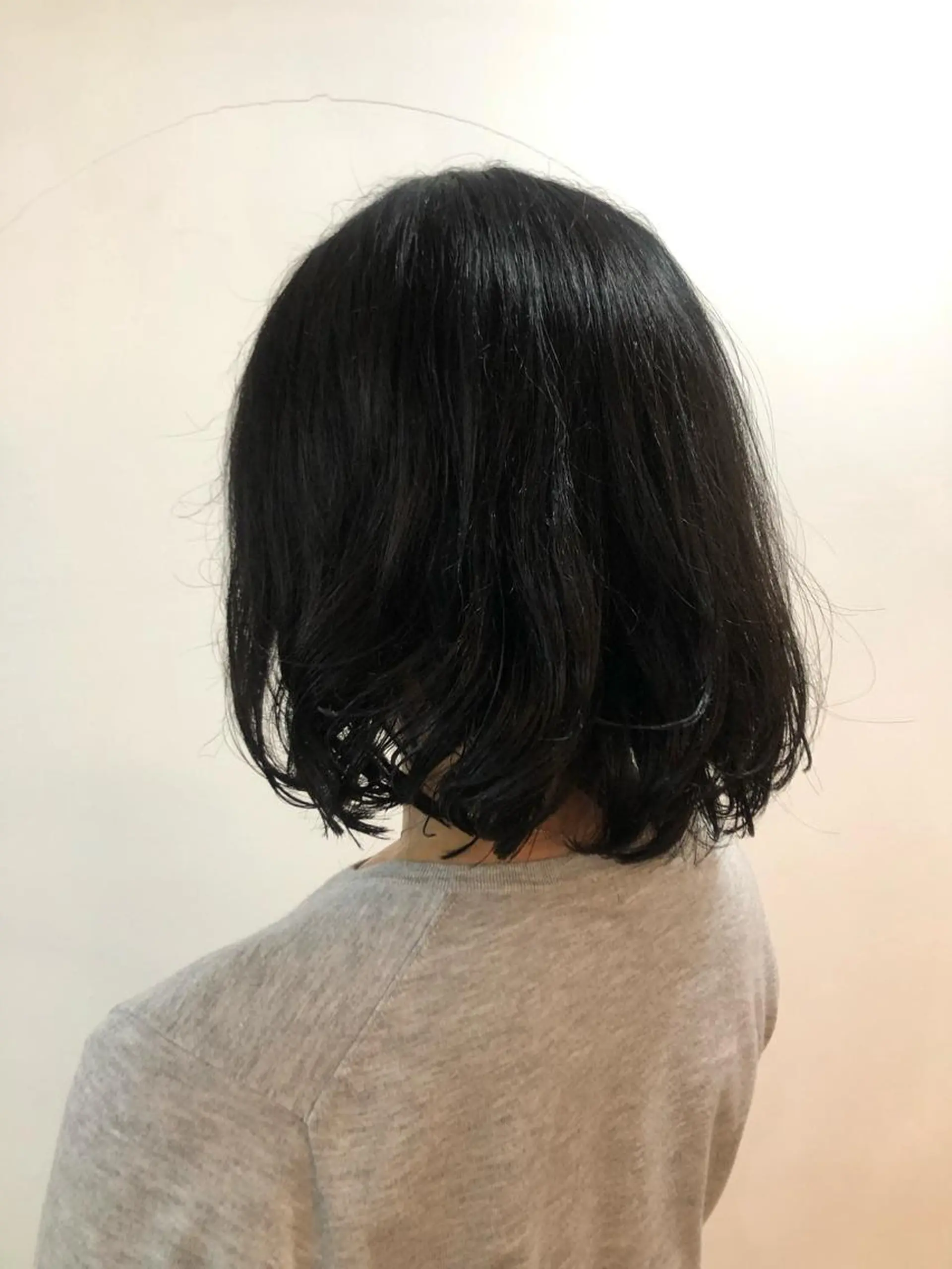 ミディアム パーマ 塔崎 りこのヘアスタイル
