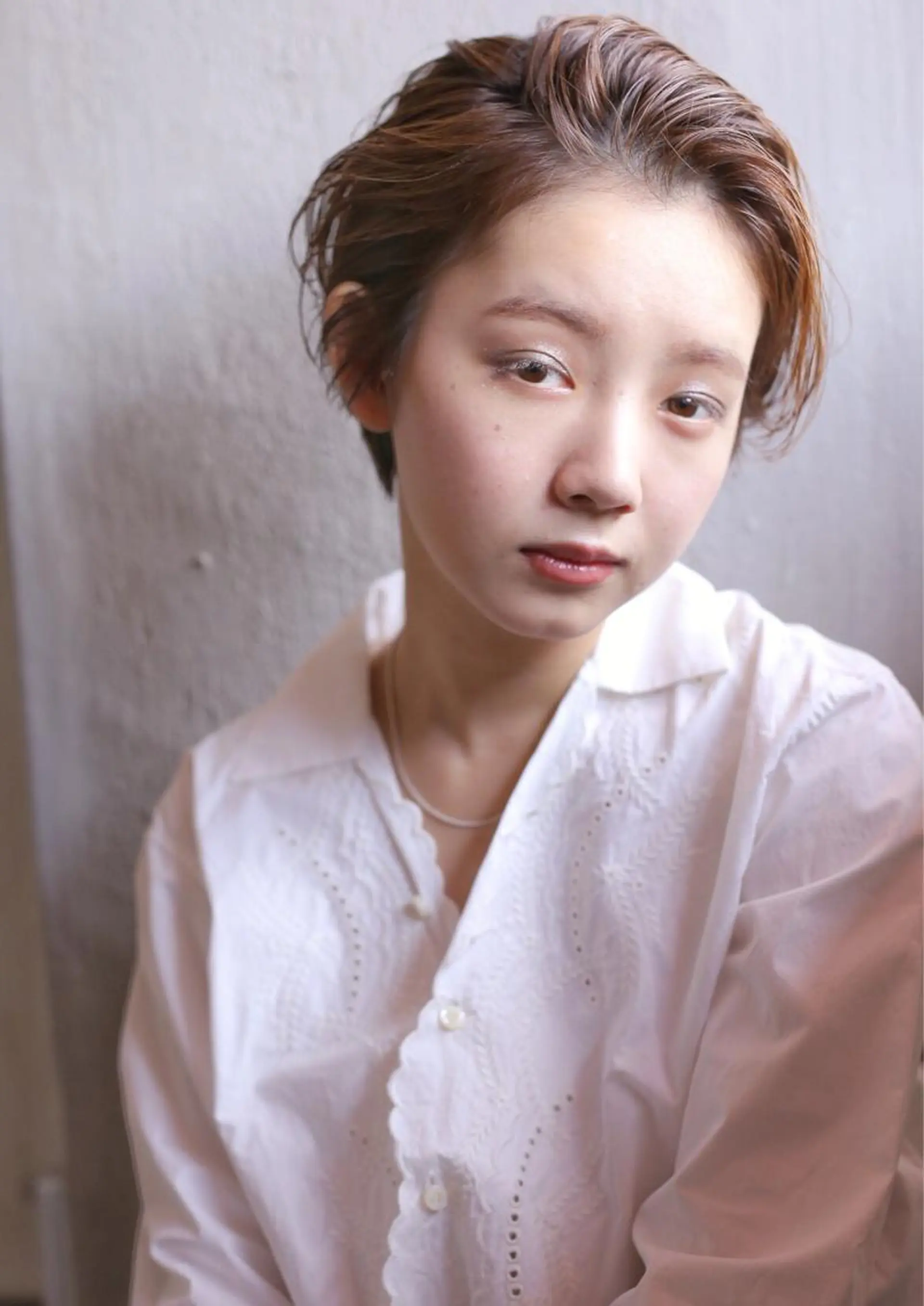 ショート カラー カット ヘアカラー トリートメント 下北沢 soiのヘアスタイル