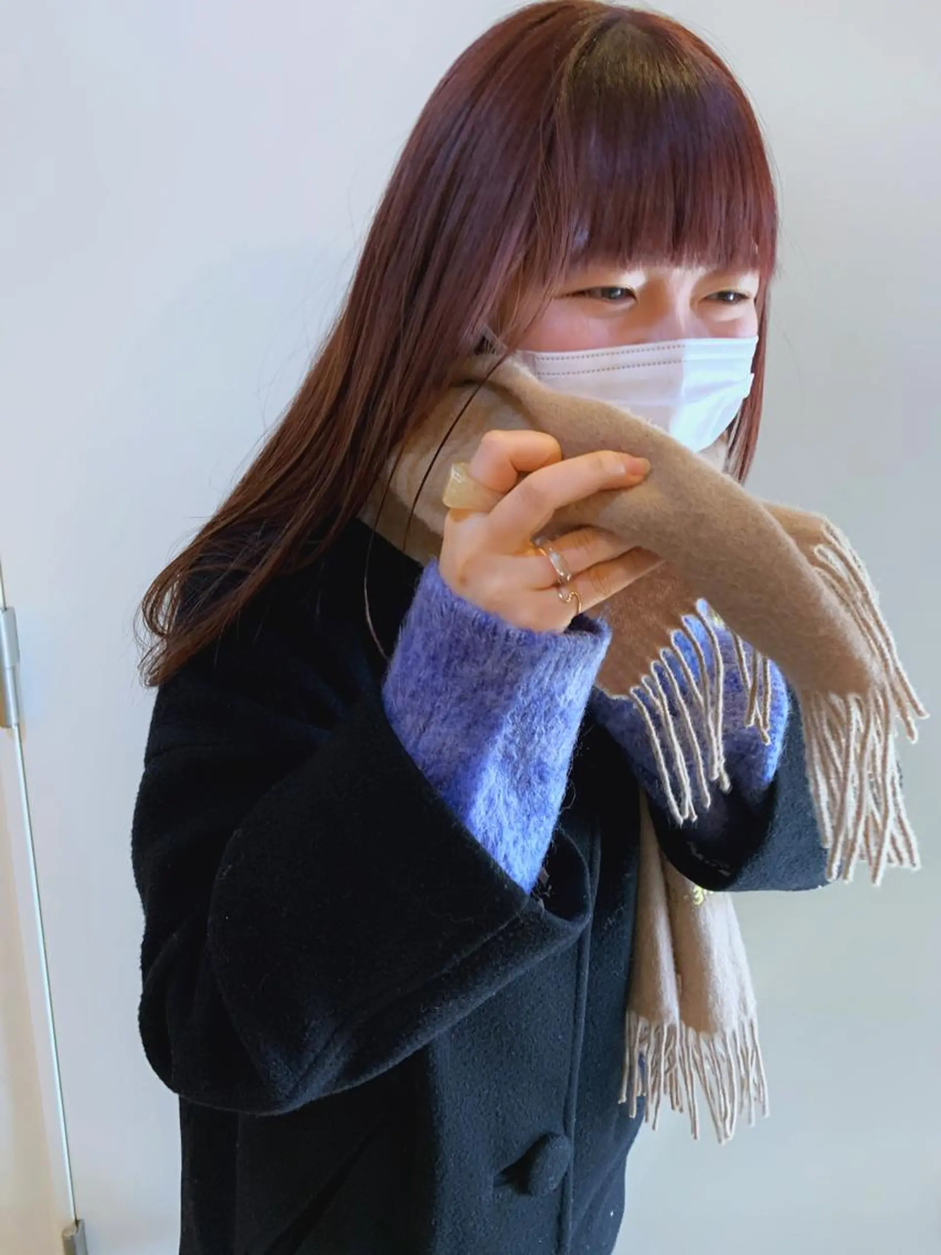 セミロング カラー AR.MARA hair  studio所属・ウェーブパーマ サトウヒカルのヘアスタイル