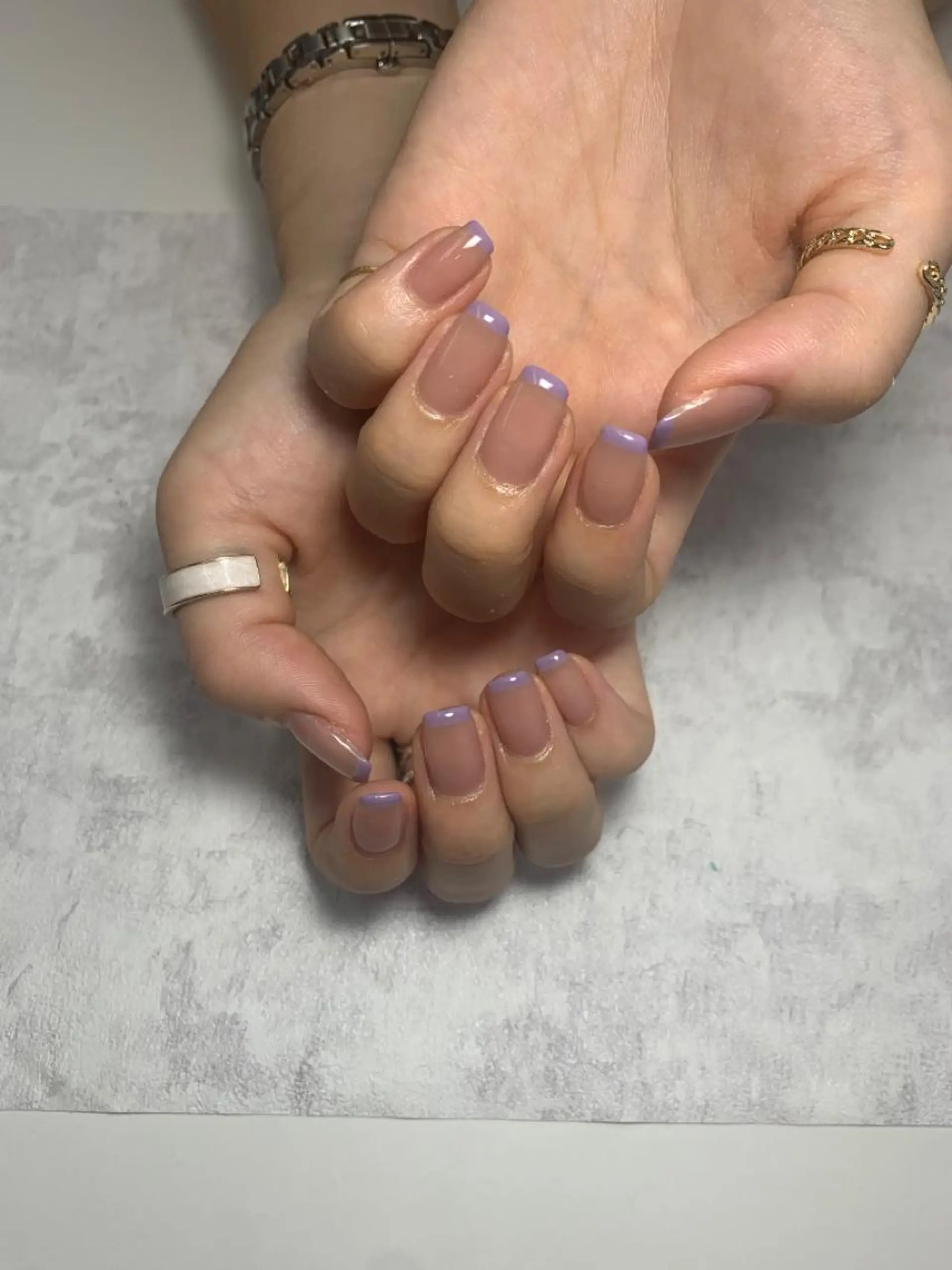 ネイル パープル Li aile eye&nailのネイルデザイン