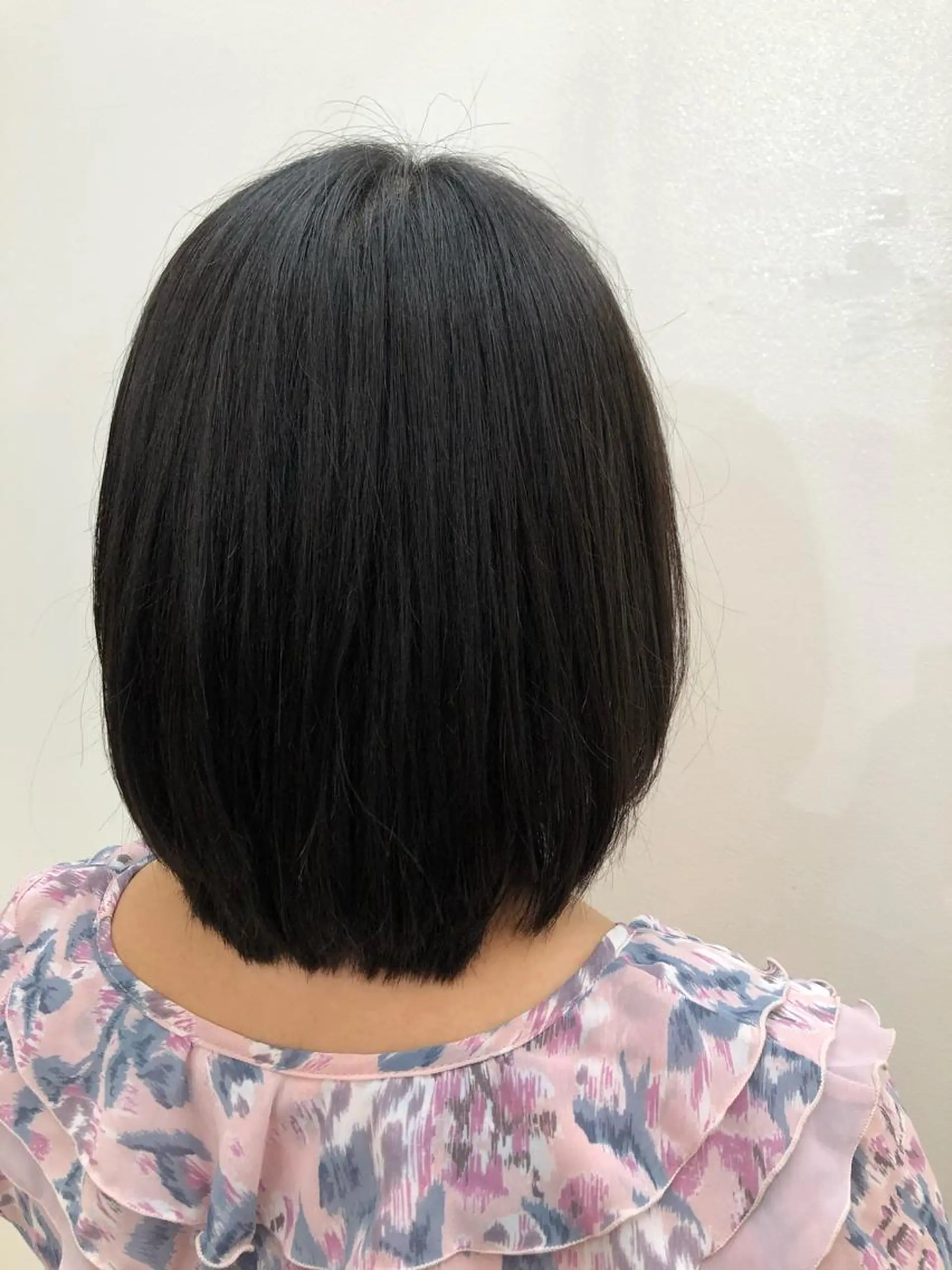 ミディアム 艶カラー🌙縮毛矯正 /ボブ【Reina】のヘアスタイル