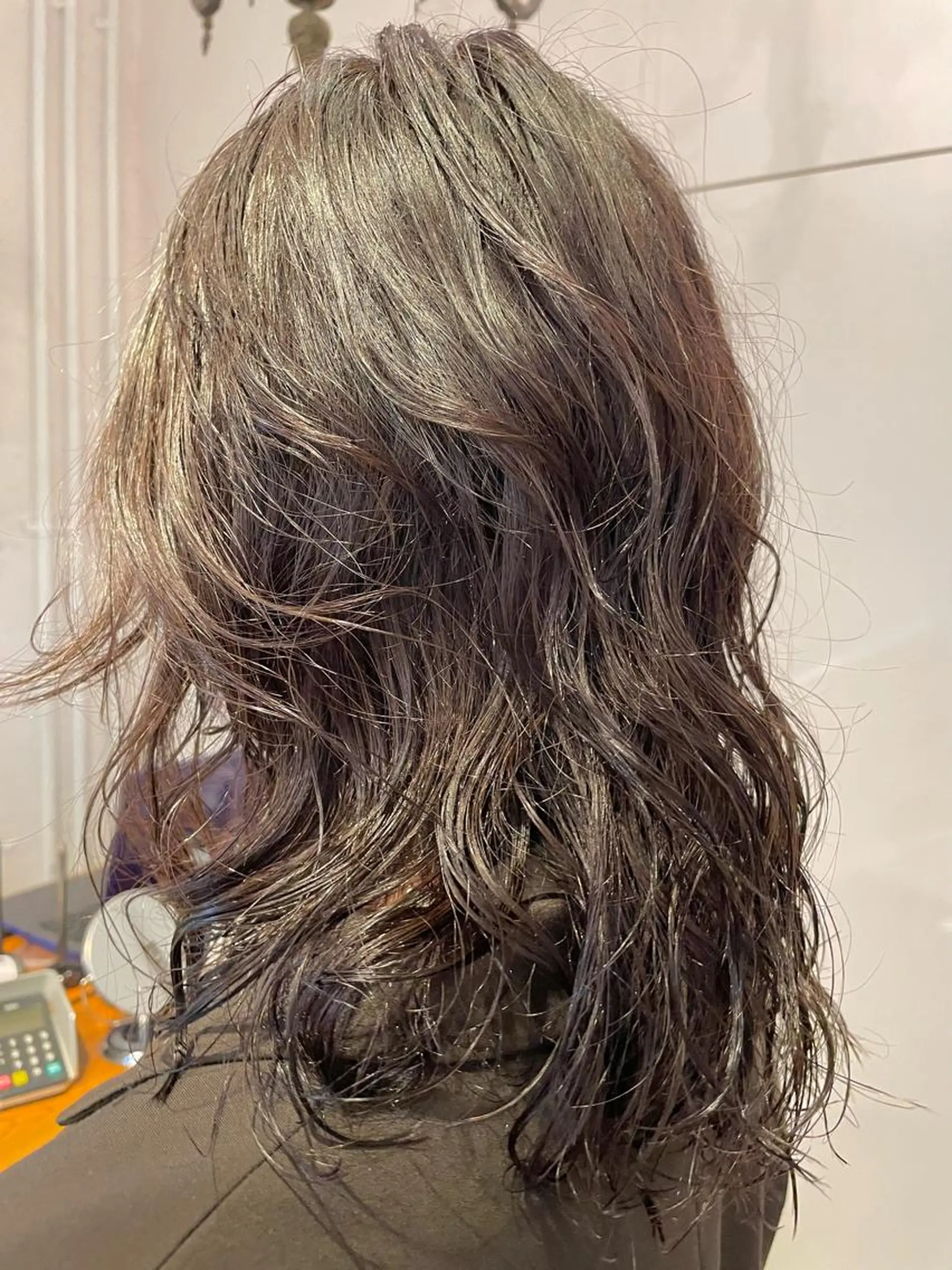 セミロング カラー パーマ セミロングパーマ レイヤーカット カット パーマ トリートメント レイヤー／似合わせ TAKUYAのヘアスタイル