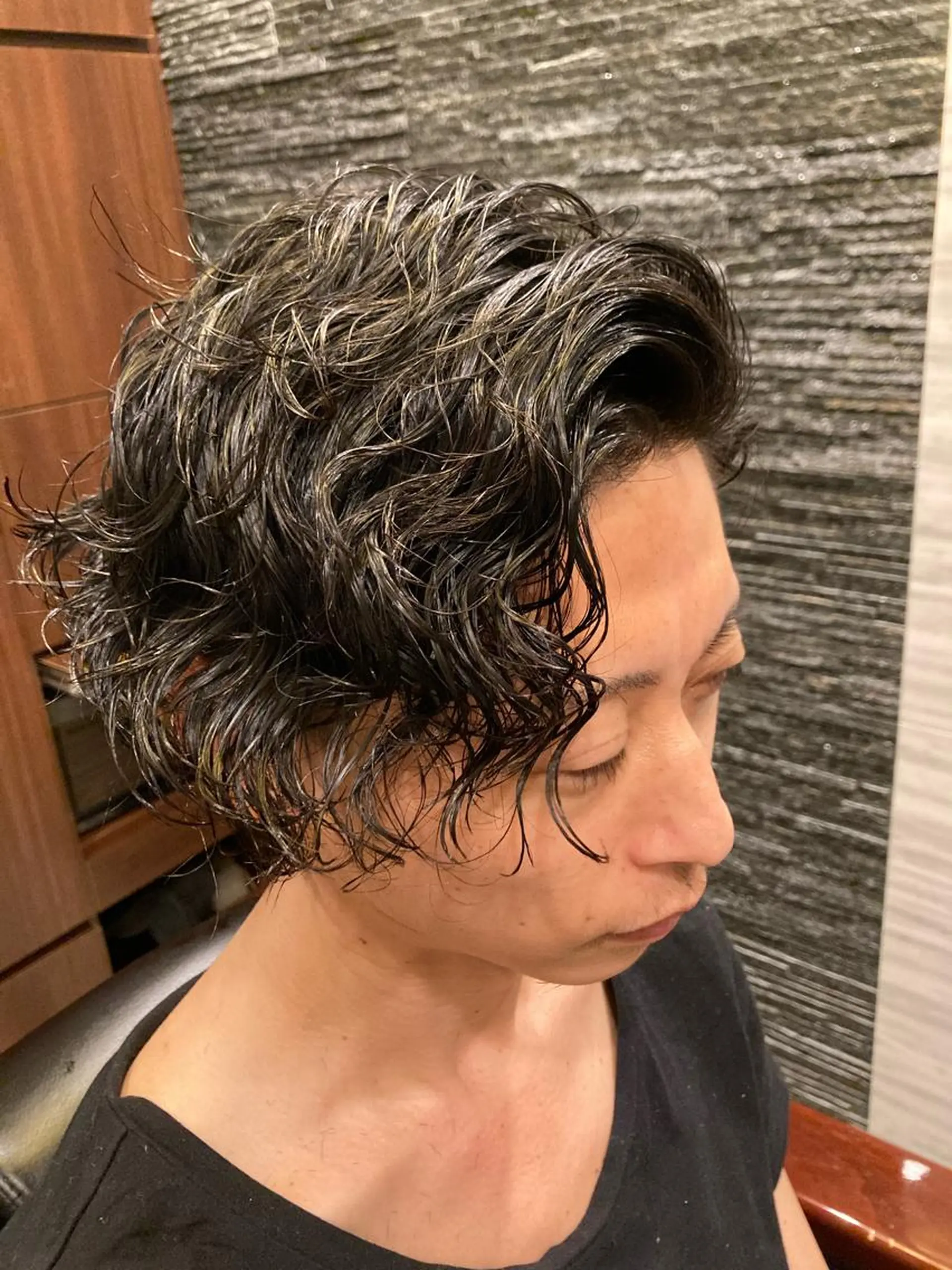 パーマ メンズ メンズパーマ スパイラルパーマ HIROGINZA川崎店所属・メンズ専門💈中島 太一💈のヘアスタイル